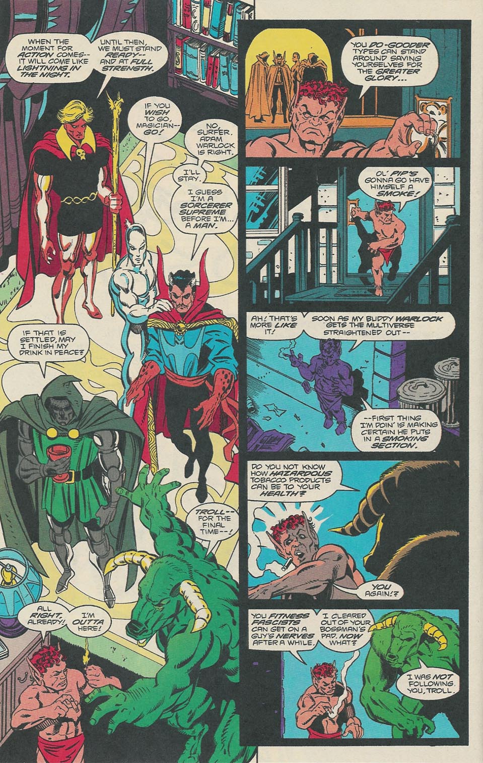 Read online Doctor Strange: Sorcerer Supreme comic -  Issue #32 - 7