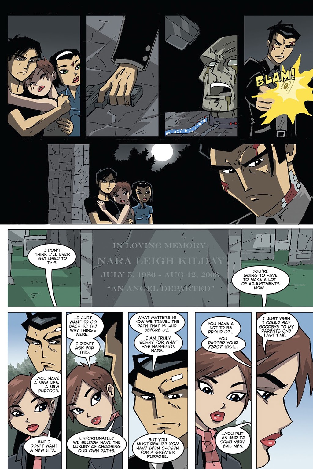 Read online Dead@17 comic -  Issue #4 - 23