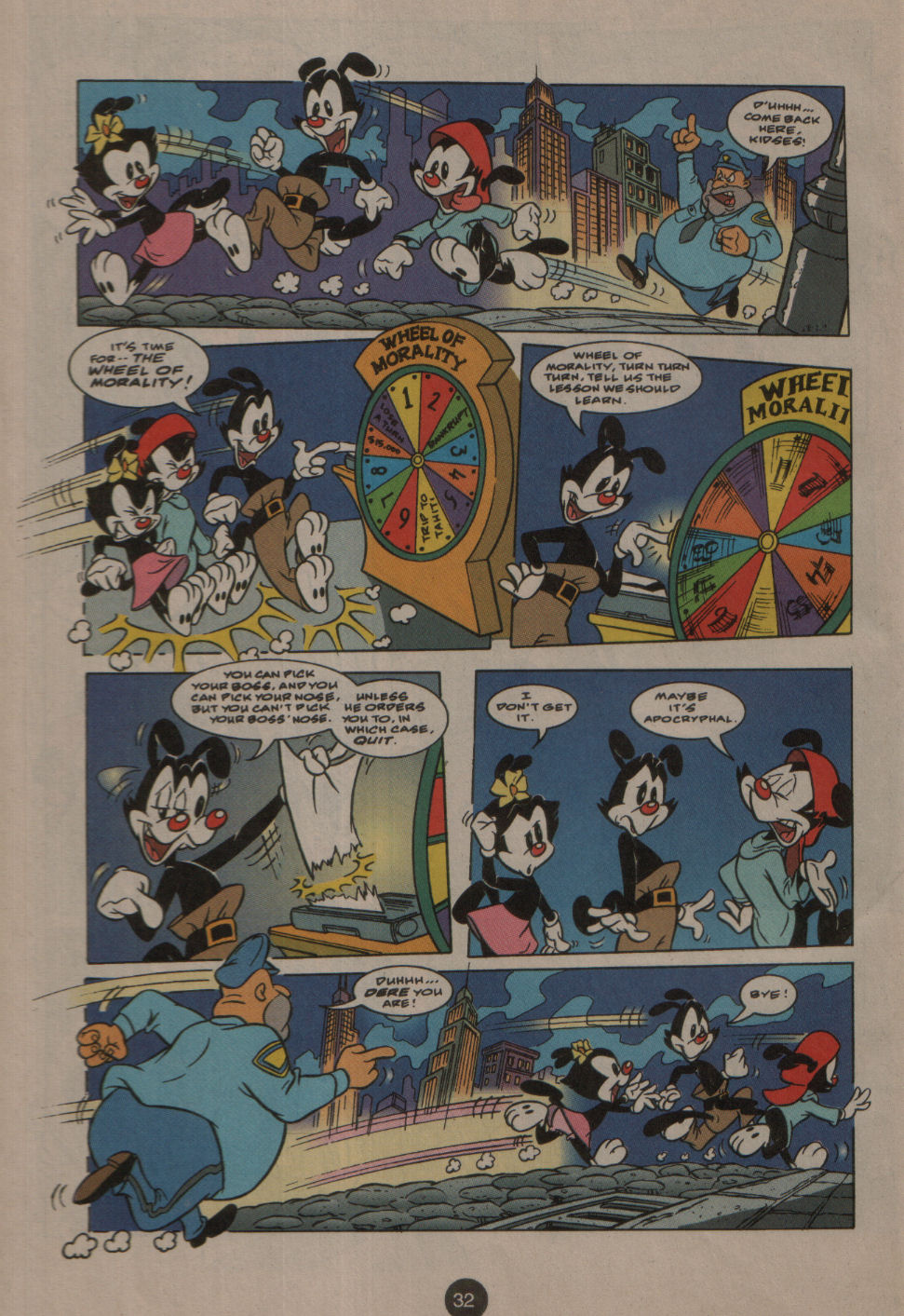 Read online Animaniacs comic -  Issue #22 - 25