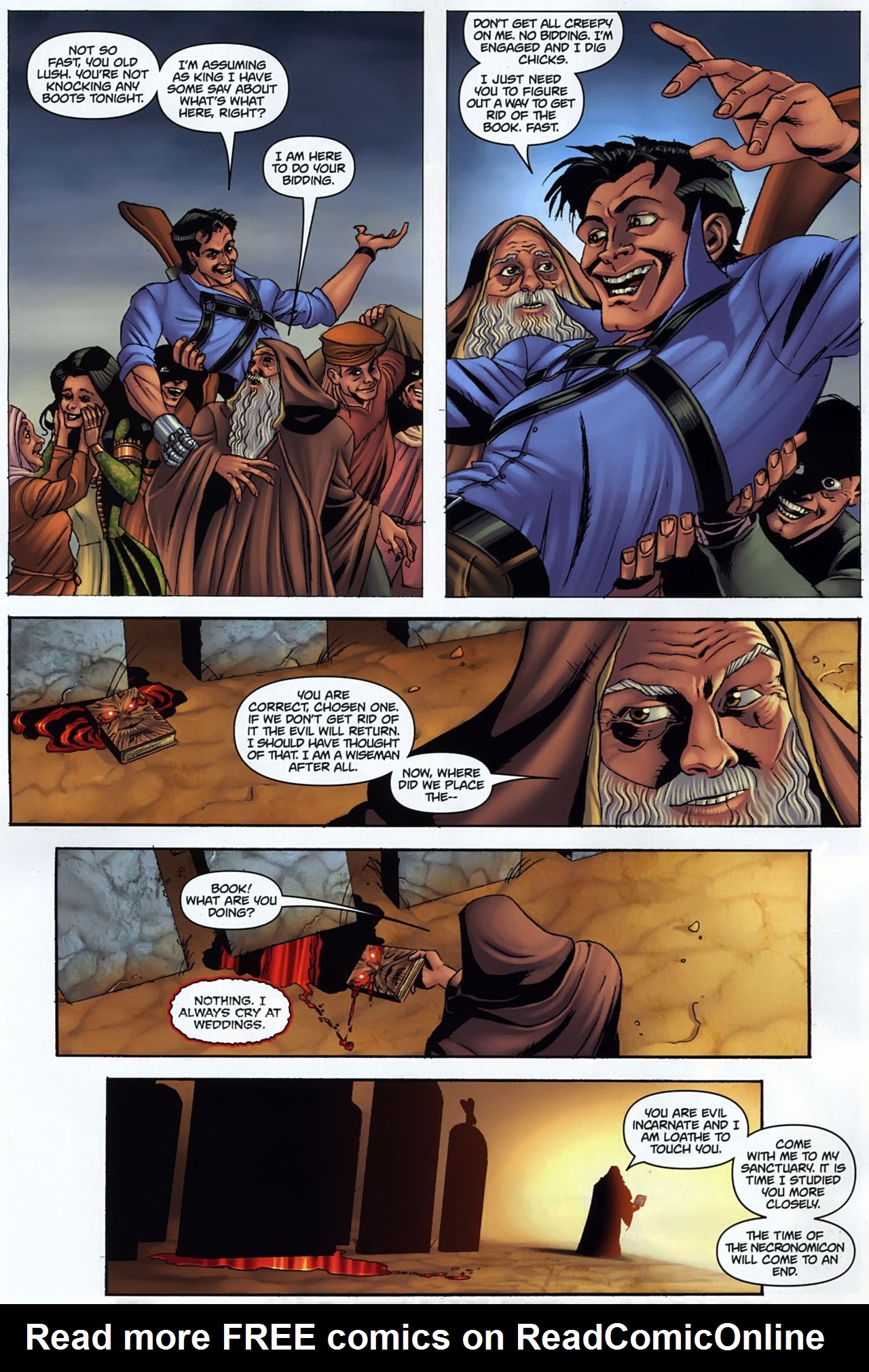 Read online Army of Darkness: King For a Day comic -  Issue #13 - 9
