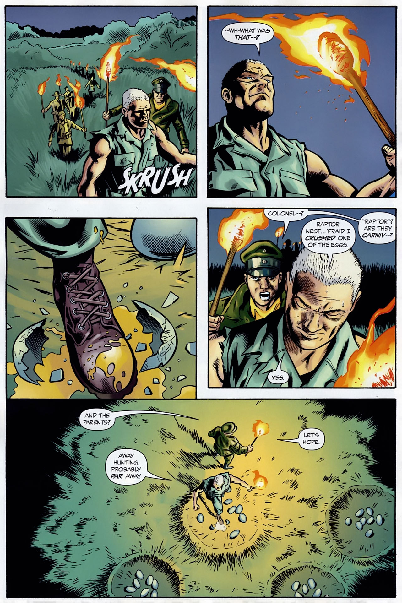 Read online The War That Time Forgot comic -  Issue #6 - 12