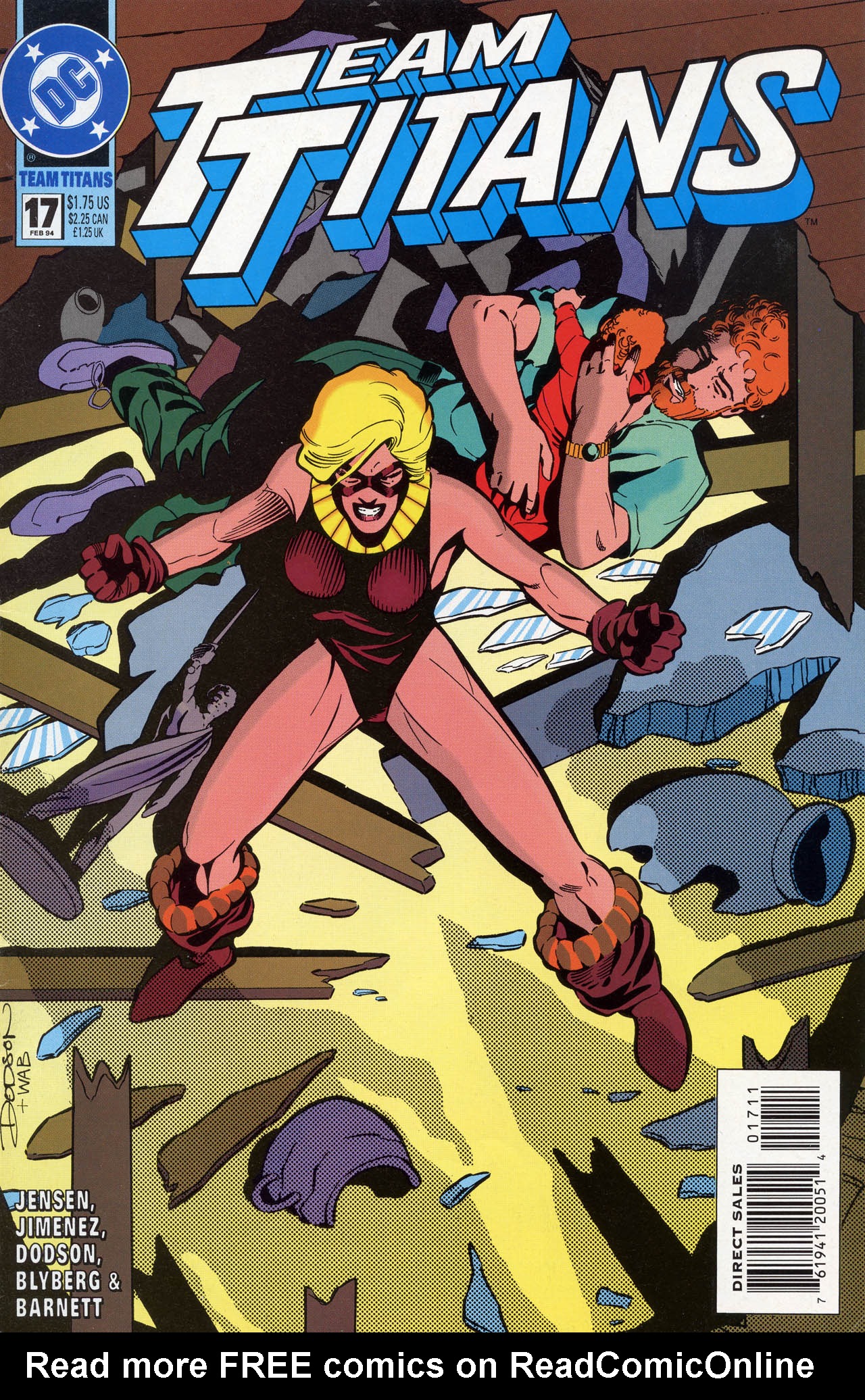 Read online Team Titans comic -  Issue #17 - 1
