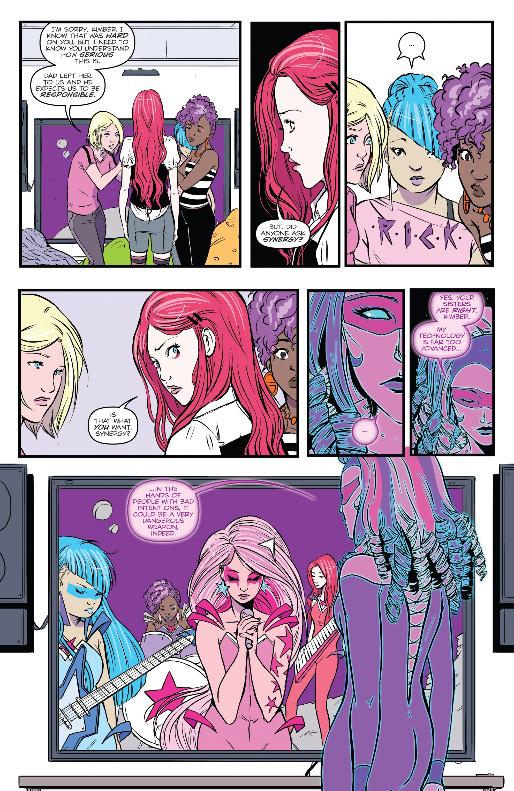 Read online Jem and The Holograms comic -  Issue #8 - 11