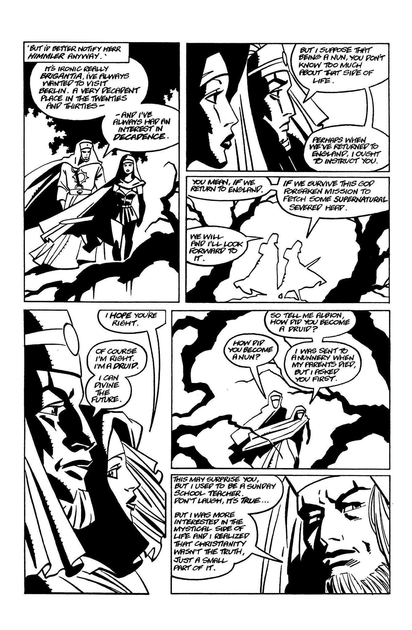 Read online Warrior Nun Brigantia comic -  Issue #2 - 5