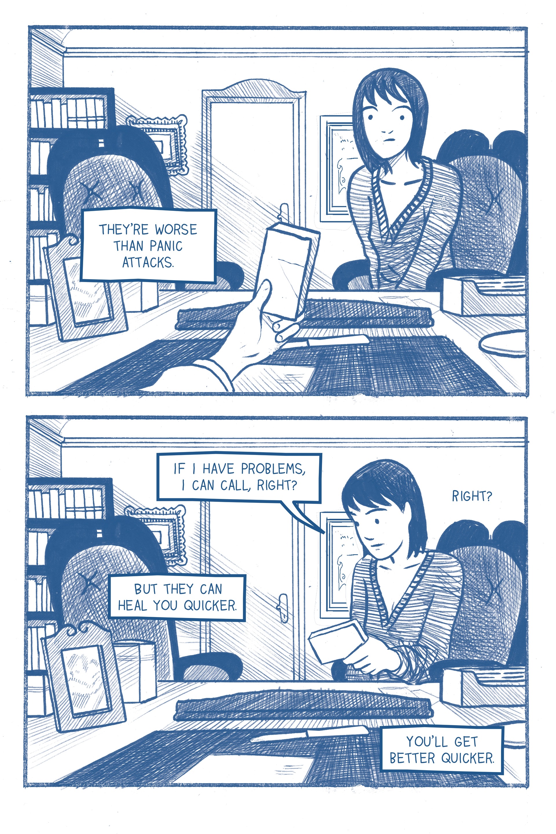 Read online When Everything Turned Blue comic -  Issue # TPB - 62