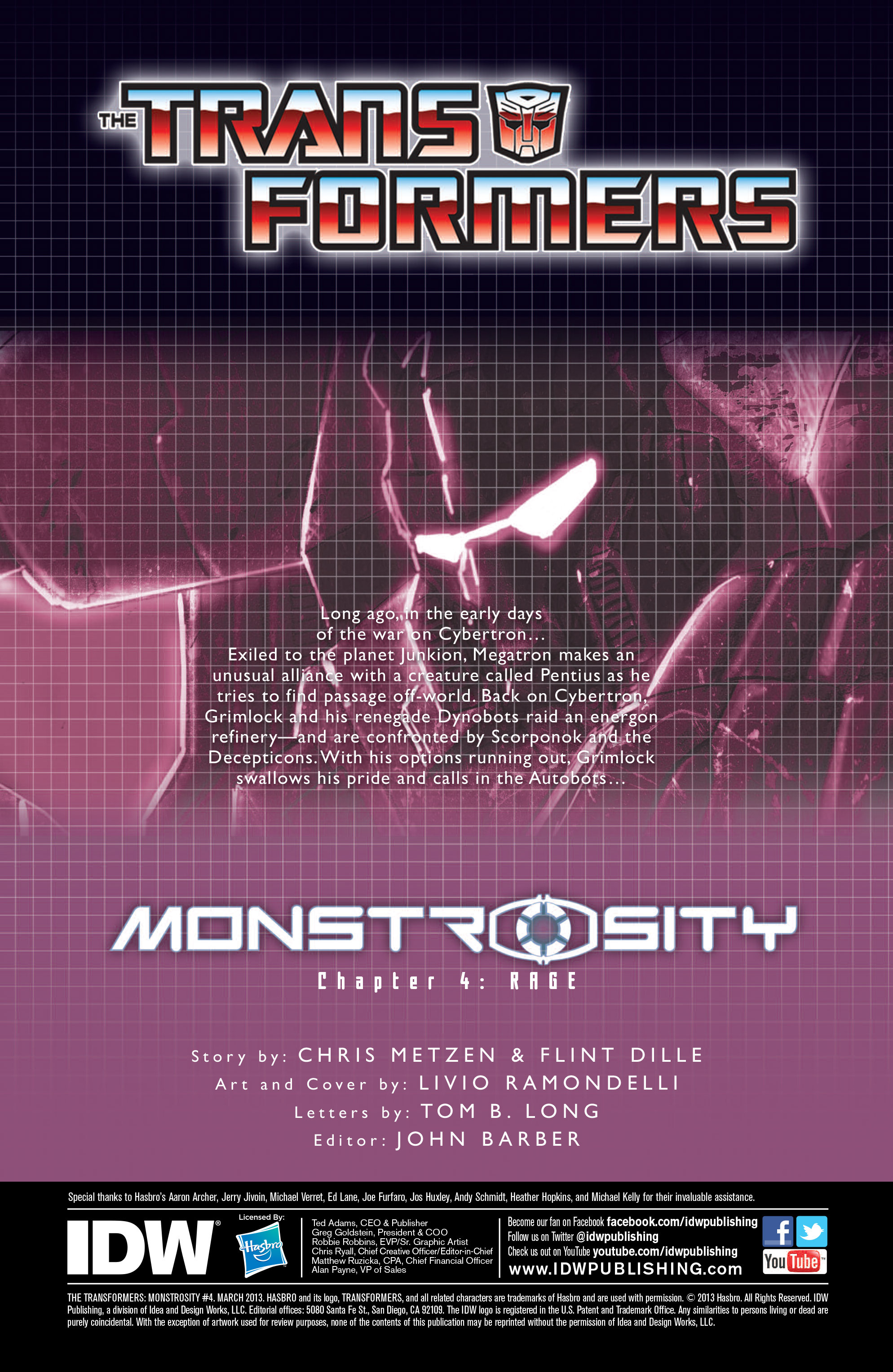 Read online The Transformers: Monstrosity comic -  Issue #4 - 2