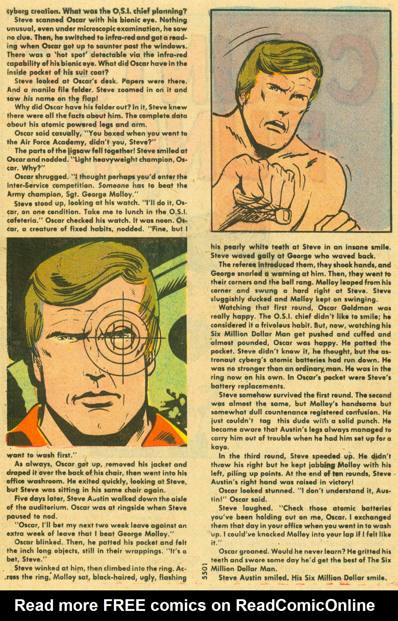 Read online The Six Million Dollar Man [comic] comic -  Issue #5 - 32