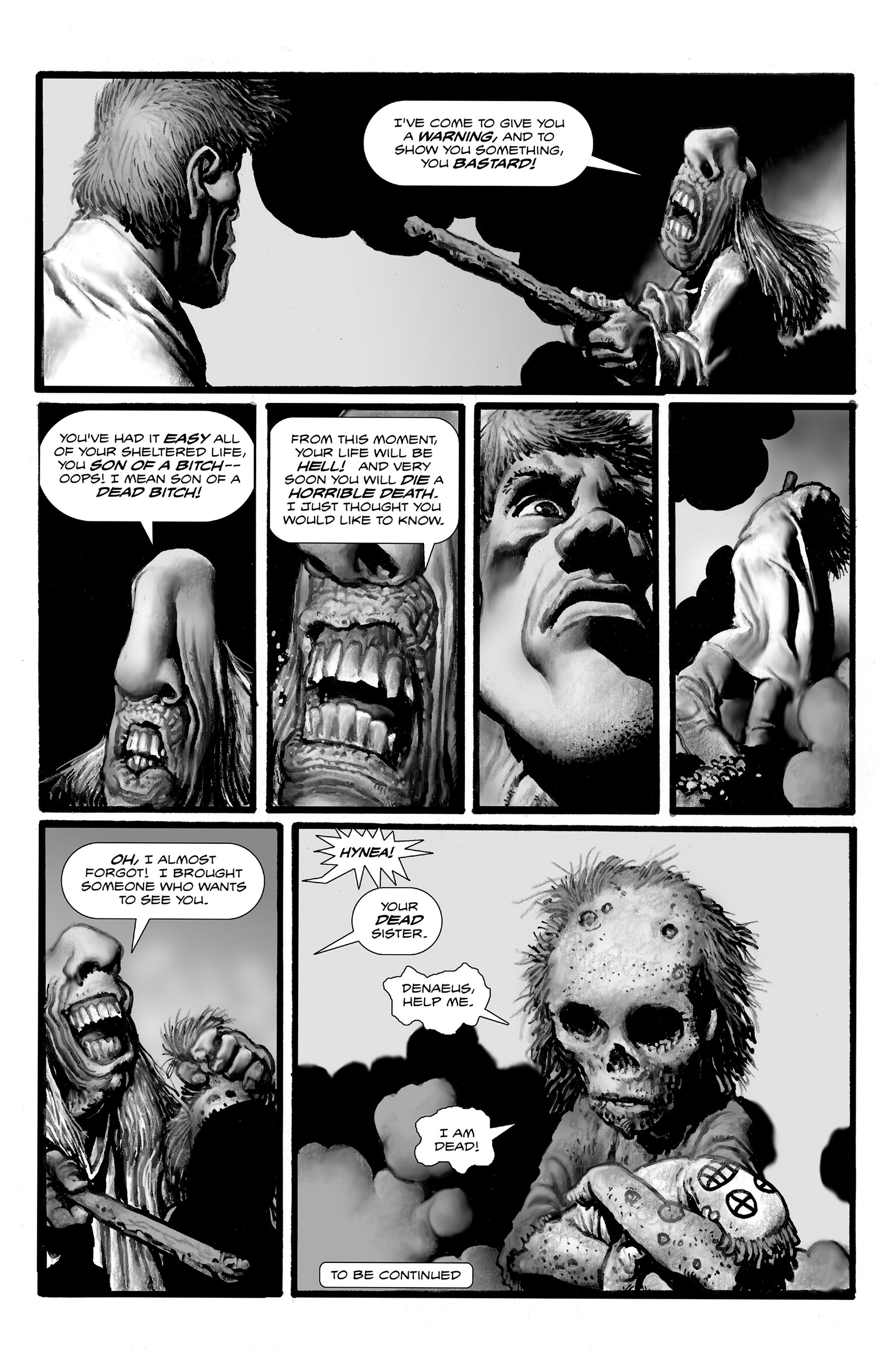 Read online Shadows on the Grave comic -  Issue #3 - 34