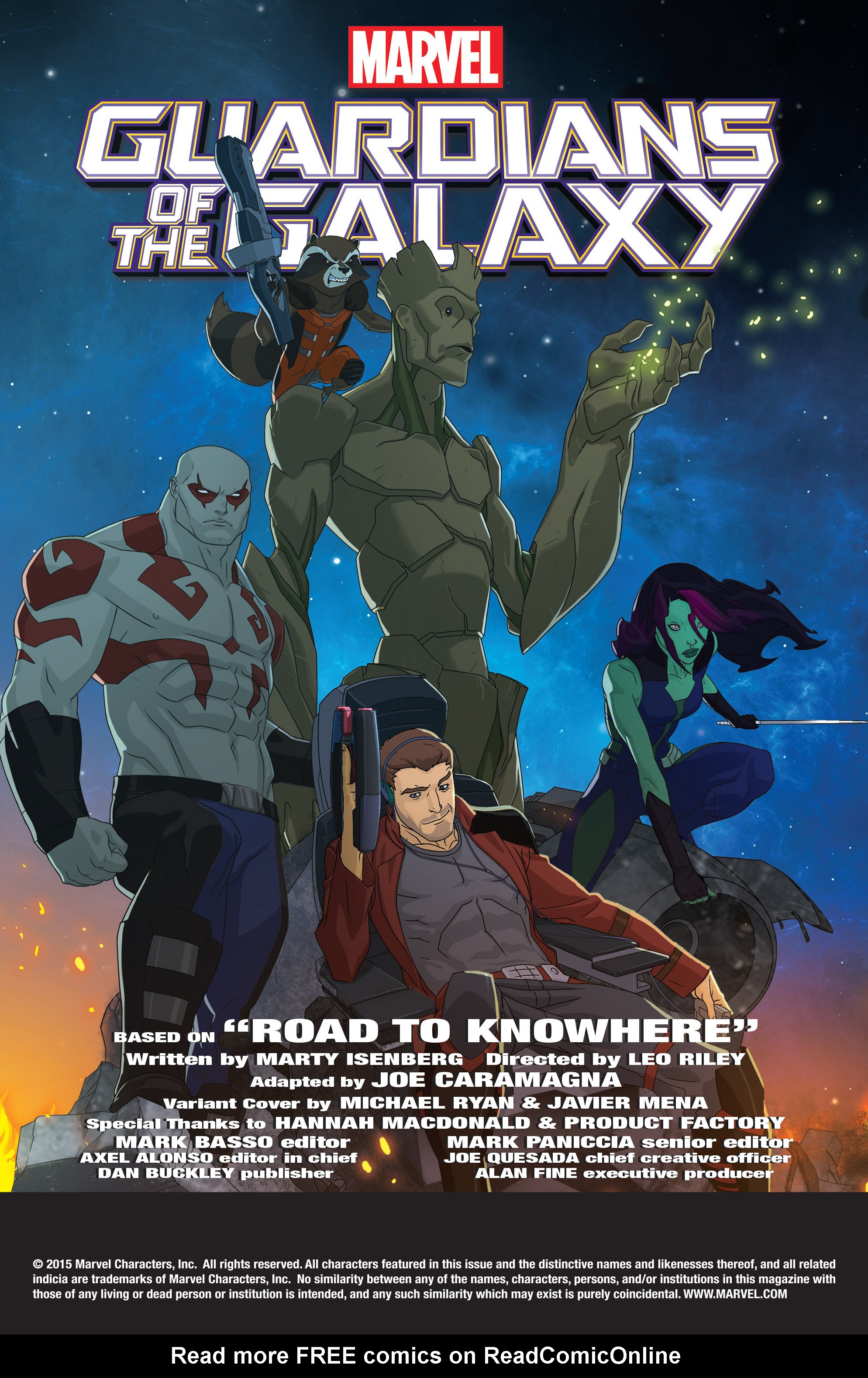 Read online Marvel Universe Guardians of the Galaxy [II] comic -  Issue #1 - 2