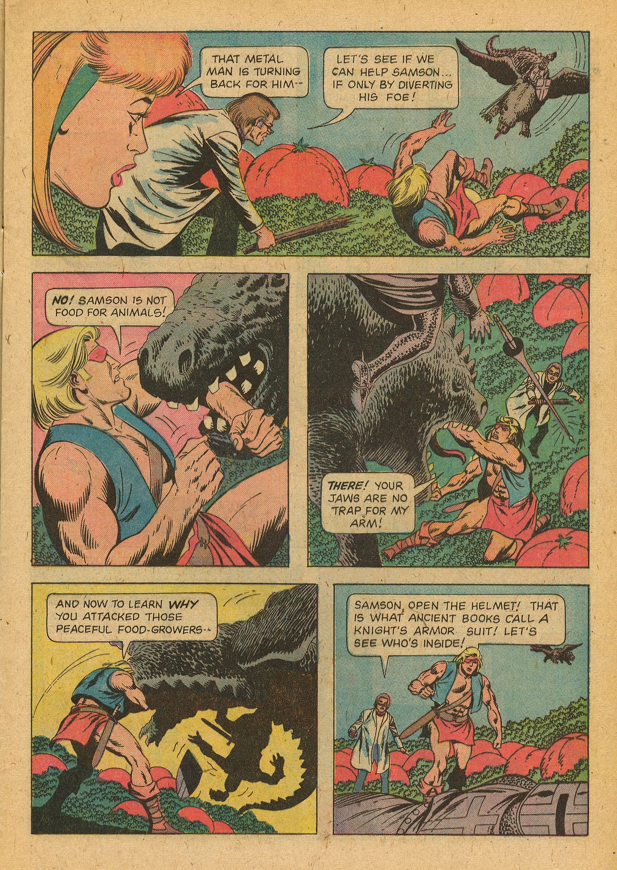 Read online Mighty Samson (1964) comic -  Issue #28 - 5