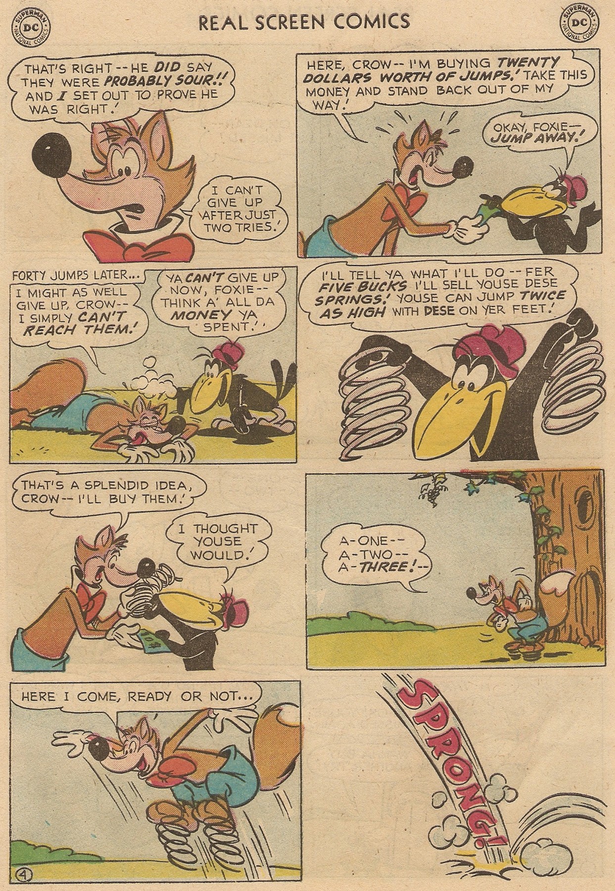 Read online Real Screen Comics comic -  Issue #109 - 30