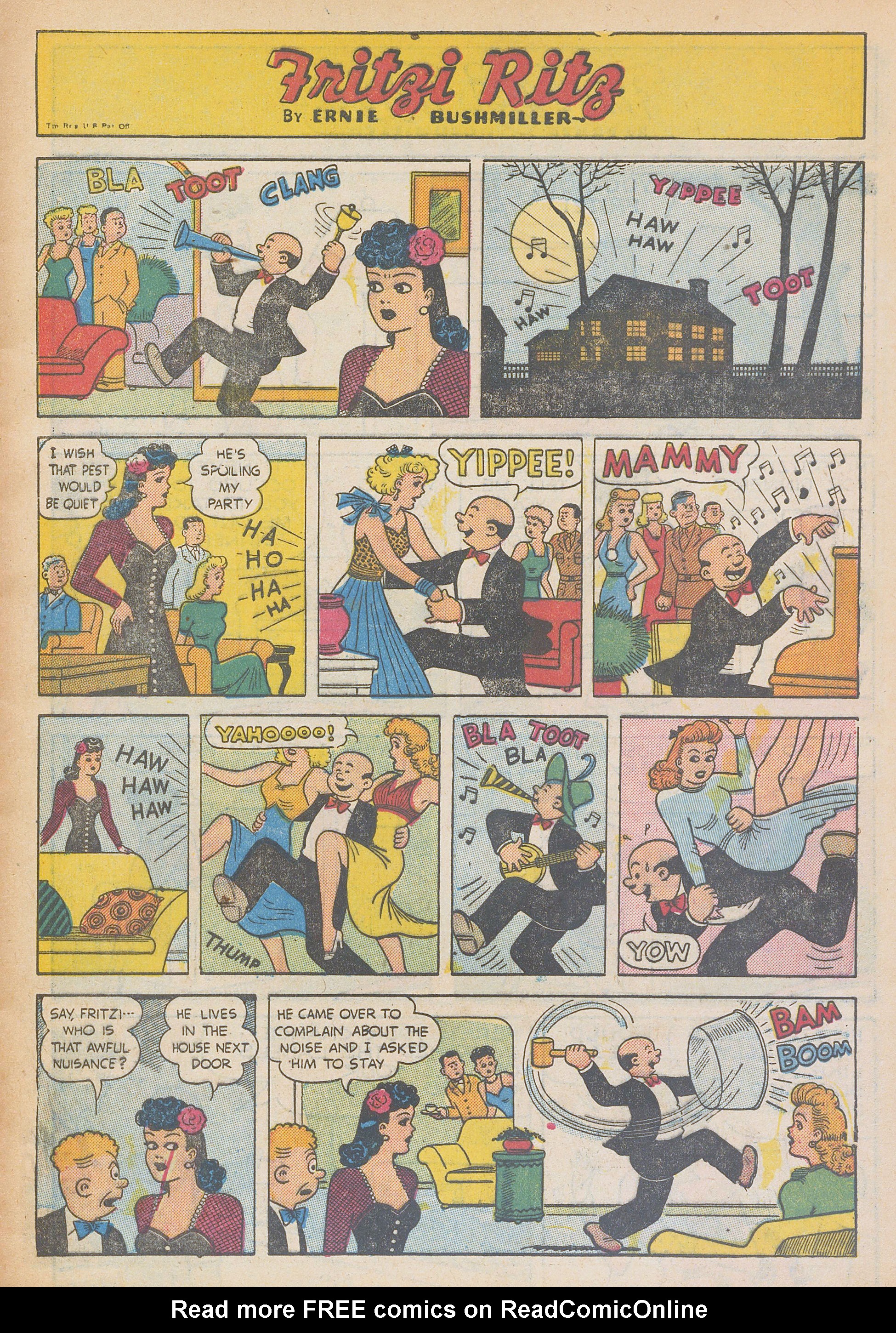 Read online Fritzi Ritz (1953) comic -  Issue #48 - 7