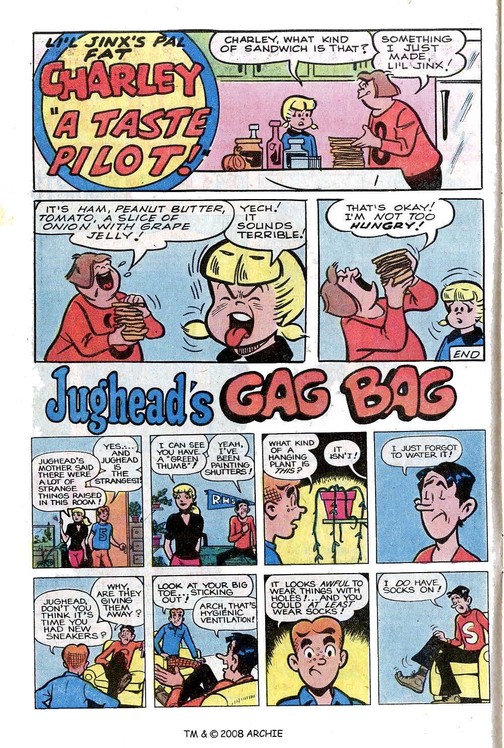Read online Jughead (1965) comic -  Issue #288 - 10