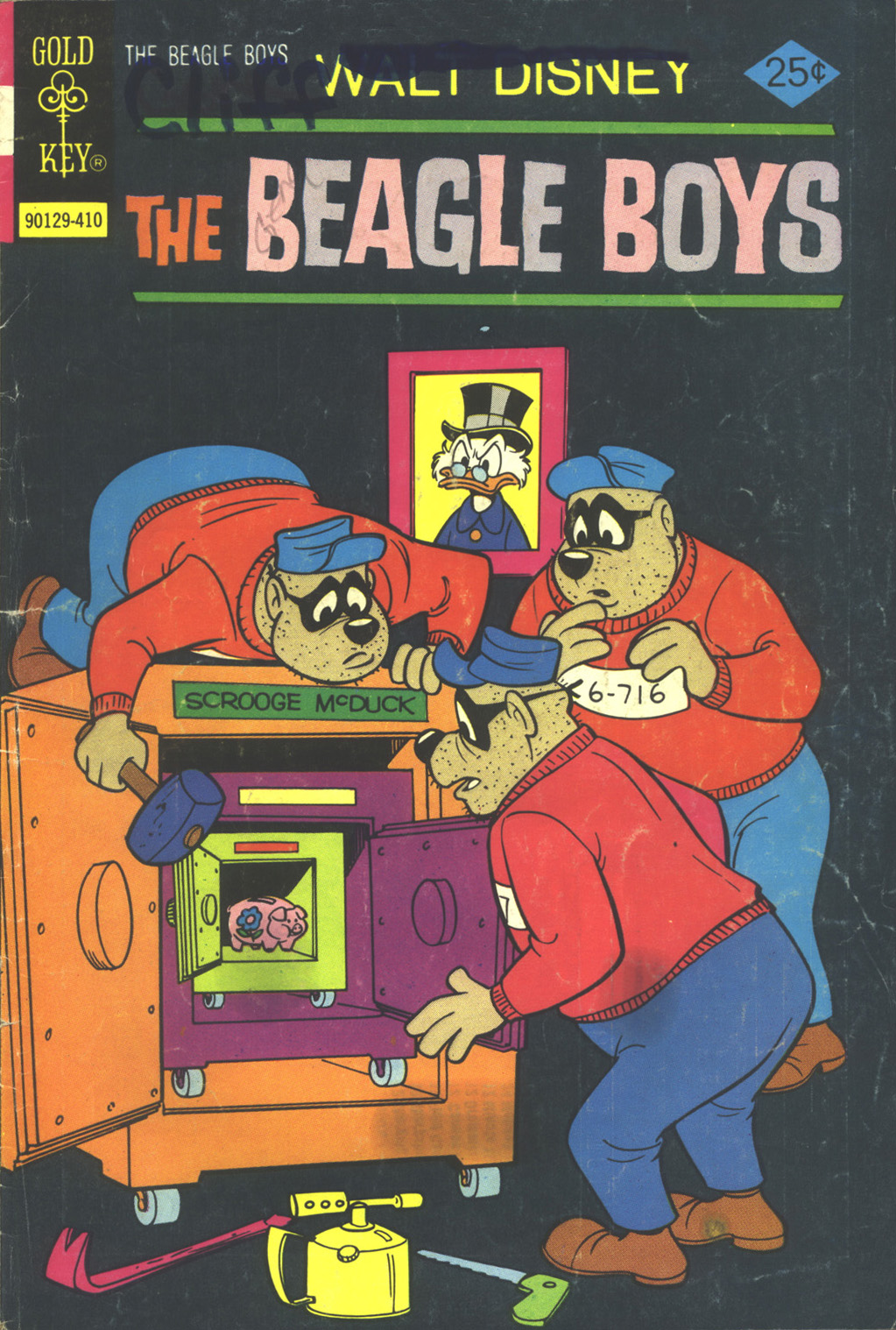 Read online Walt Disney THE BEAGLE BOYS comic -  Issue #22 - 1