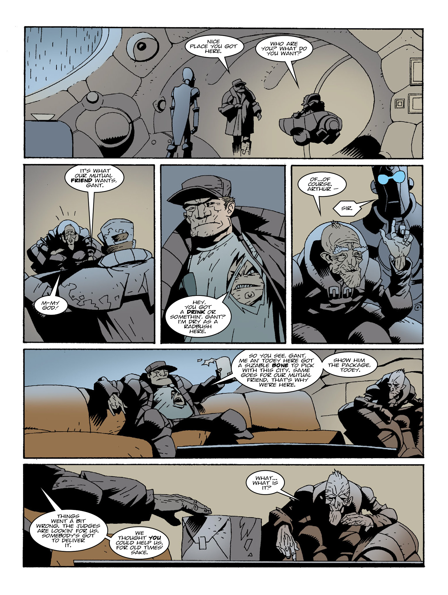 Read online Essential Judge Dredd: Origins comic -  Issue # TPB (Part 1) - 25