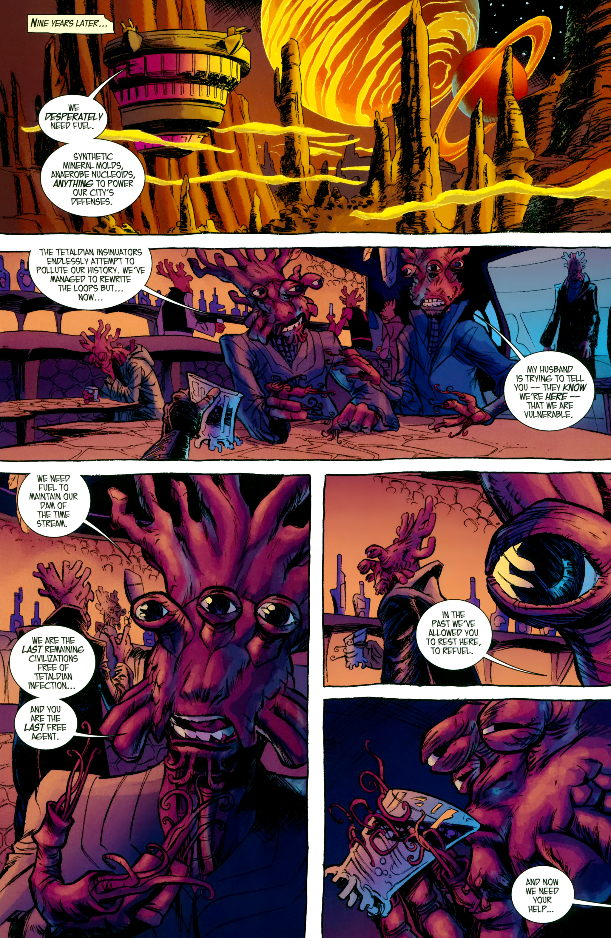 Read online Fear Agent comic -  Issue #29 - 3