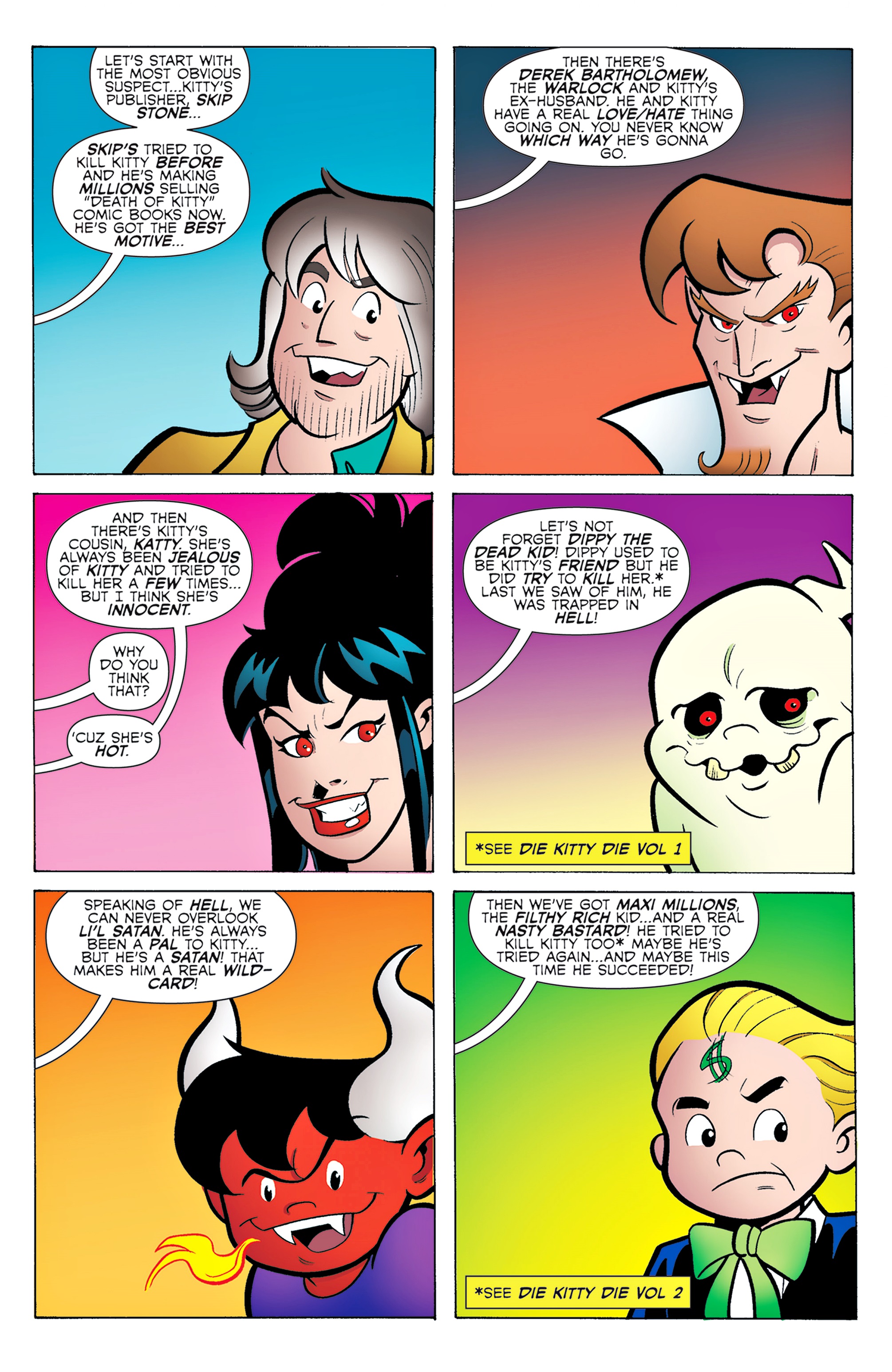 Read online Die Kitty Die! Heaven & Hell comic -  Issue #4 - 11