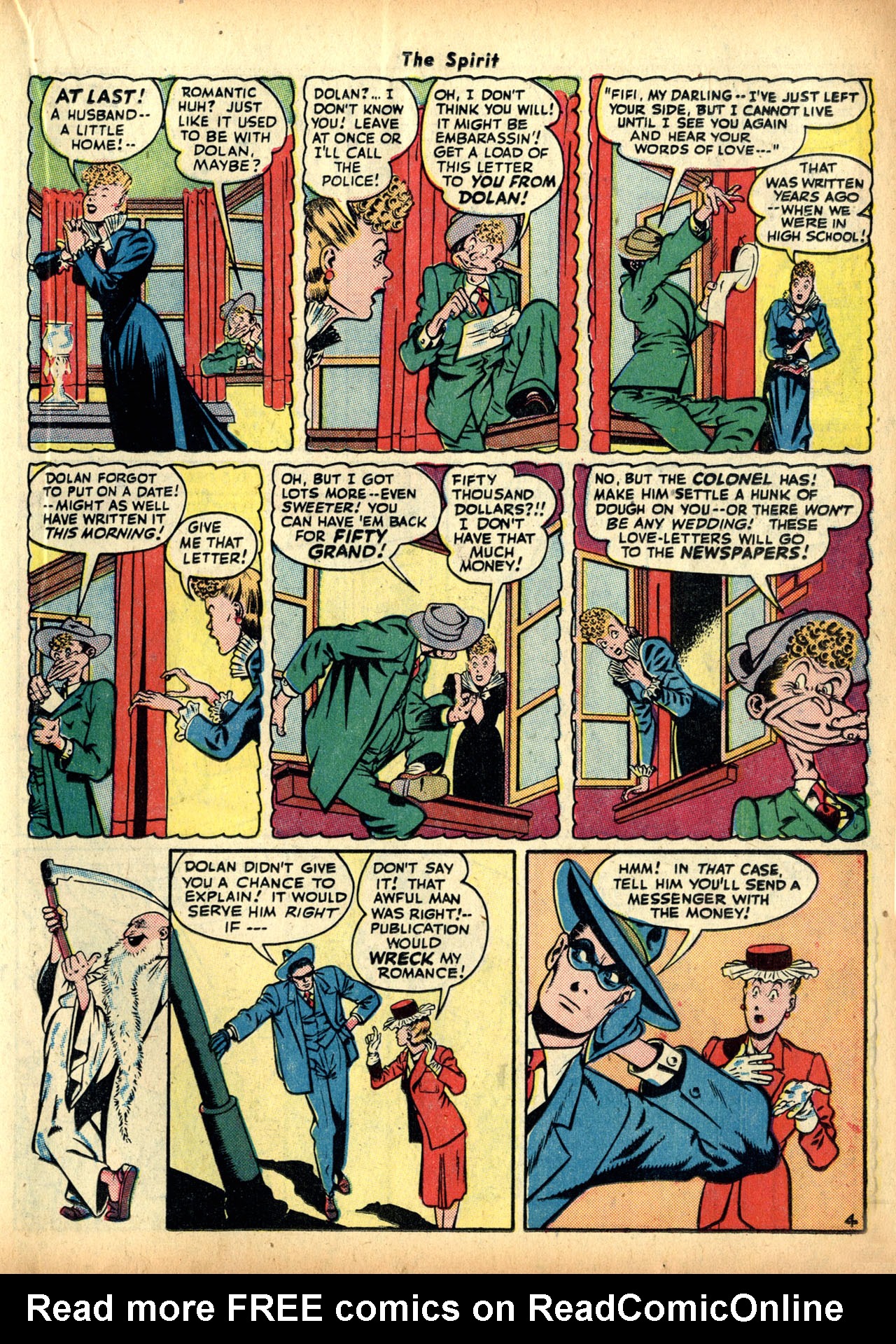 Read online The Spirit (1944) comic -  Issue #5 - 29