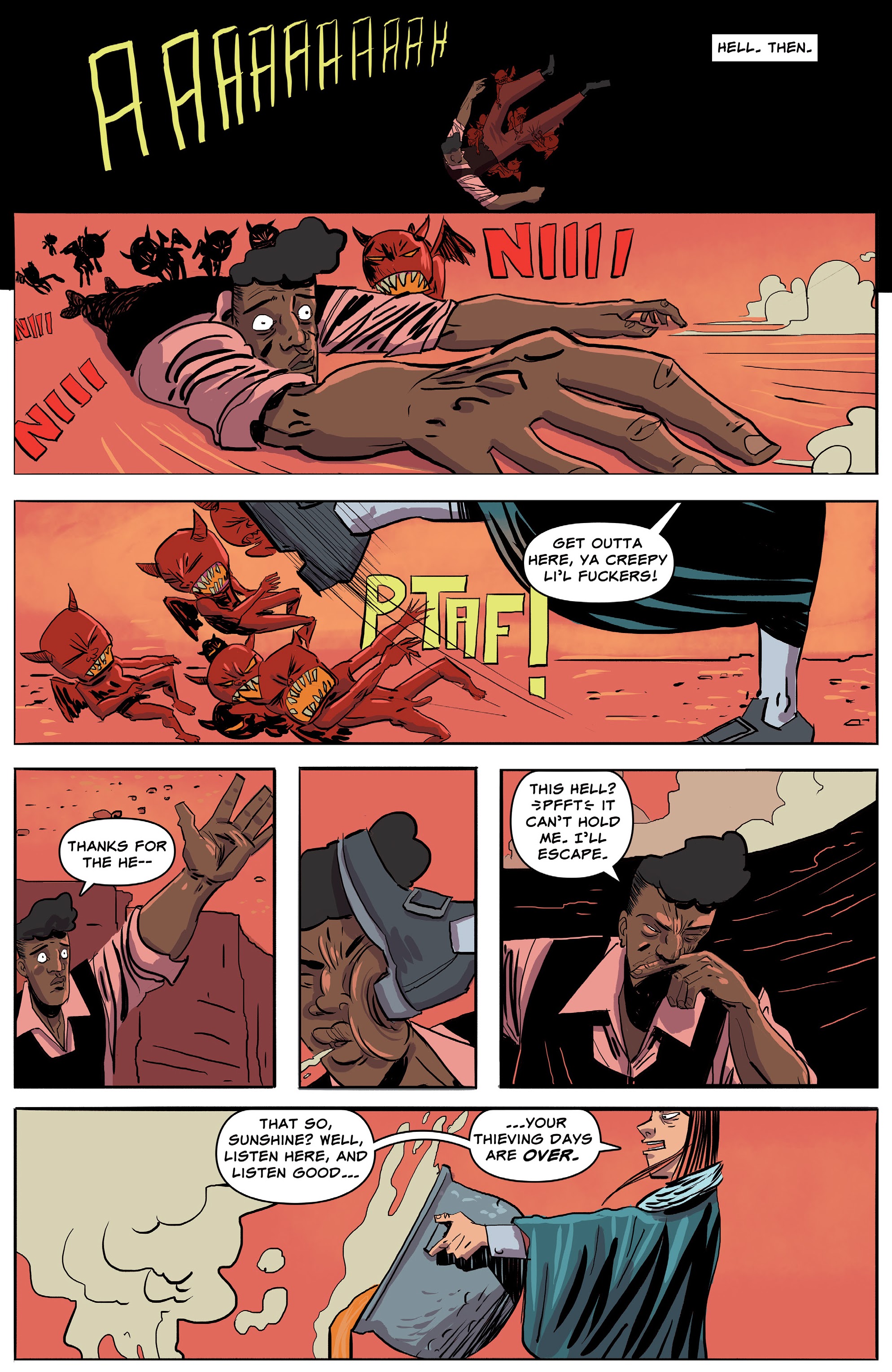 Read online Heavenly Blues comic -  Issue #6 - 3