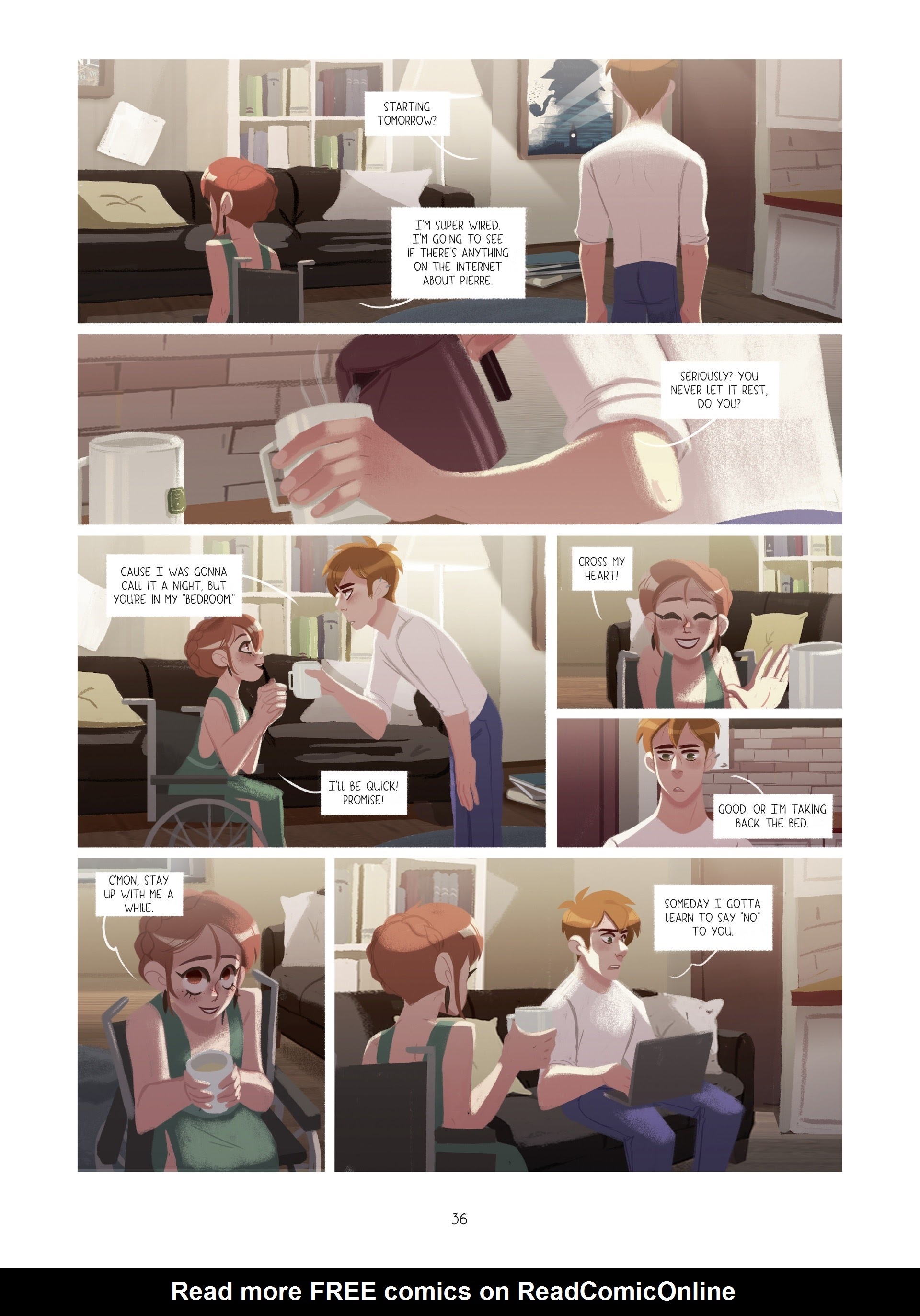 Read online Through Lya's Eyes comic -  Issue #3 - 35