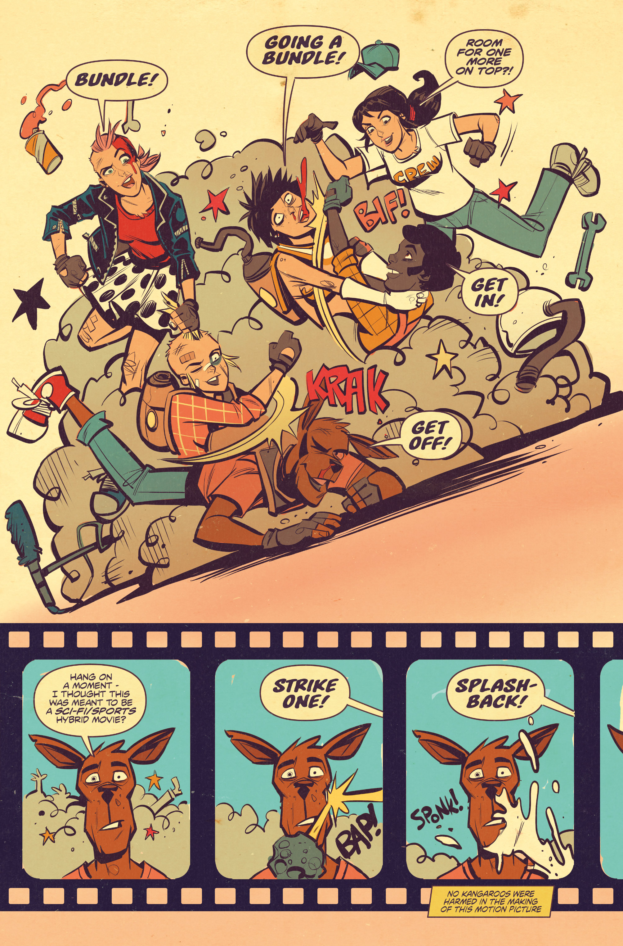 Read online Tank Girl: Gold comic -  Issue #2 - 19