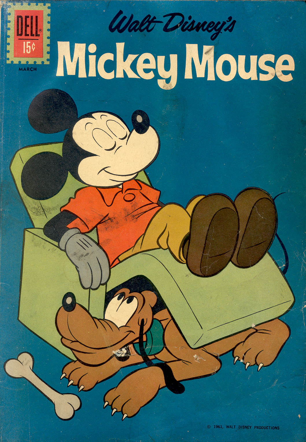 Read online Walt Disney's Mickey Mouse comic -  Issue #82 - 1