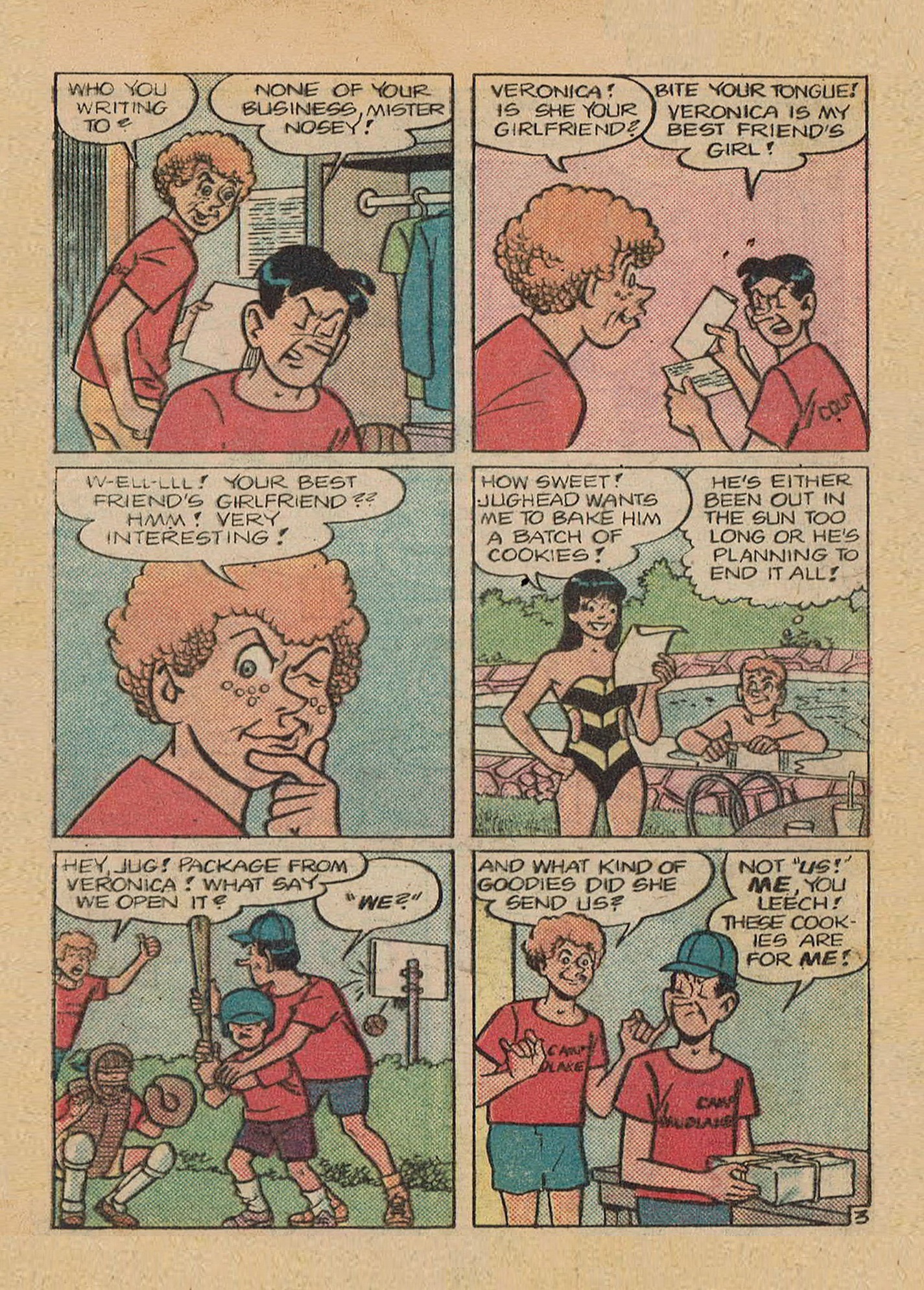 Read online Jughead Jones Comics Digest comic -  Issue #46 - 5