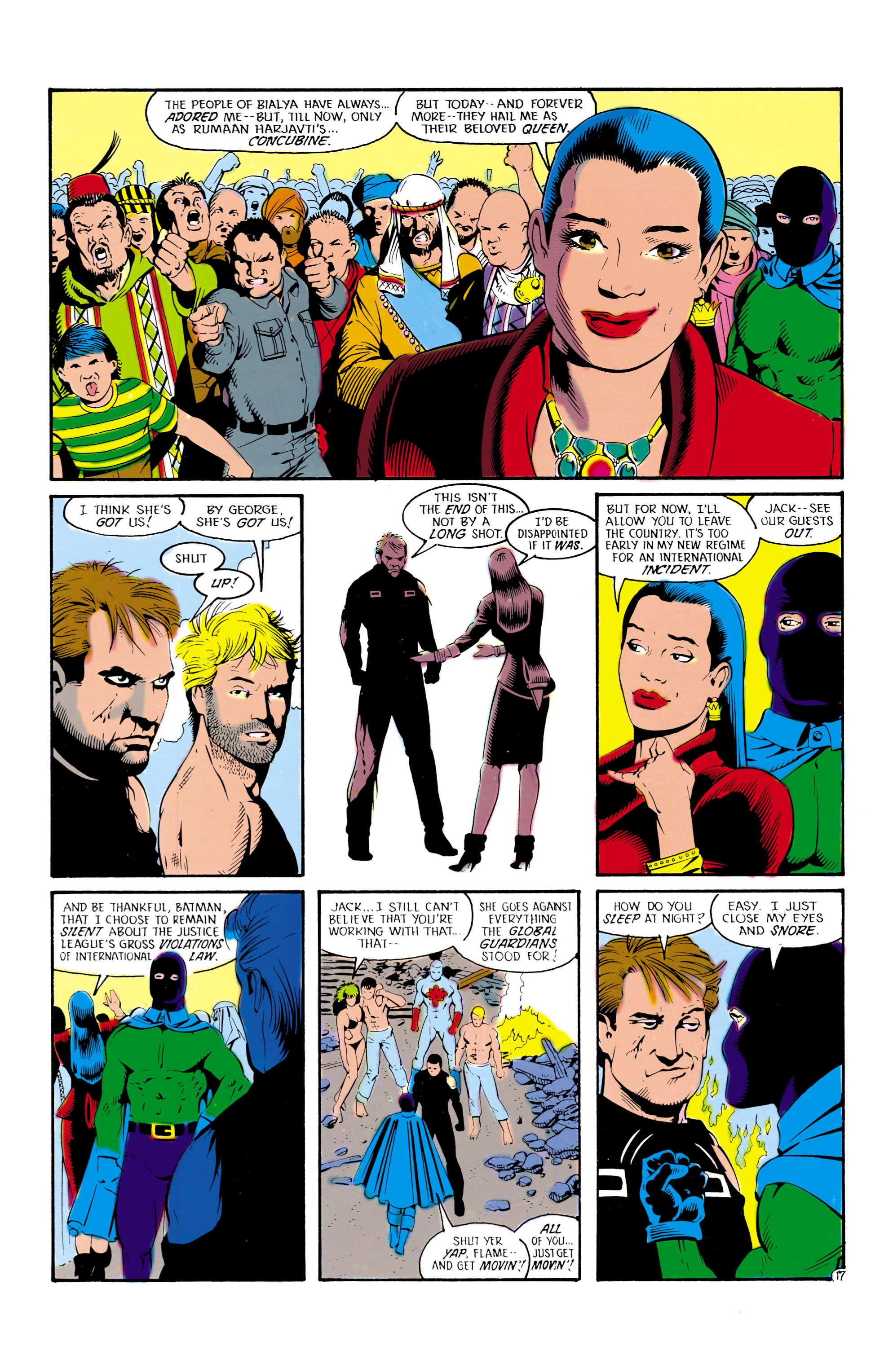 Read online Justice League International (1987) comic -  Issue #17 - 18