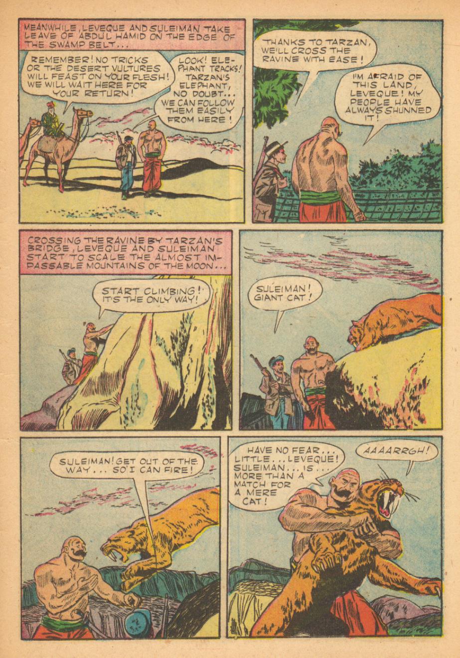 Read online Tarzan (1948) comic -  Issue #26 - 13