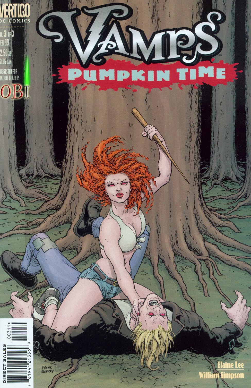 Read online Vamps: Pumpkin Time comic -  Issue #3 - 1