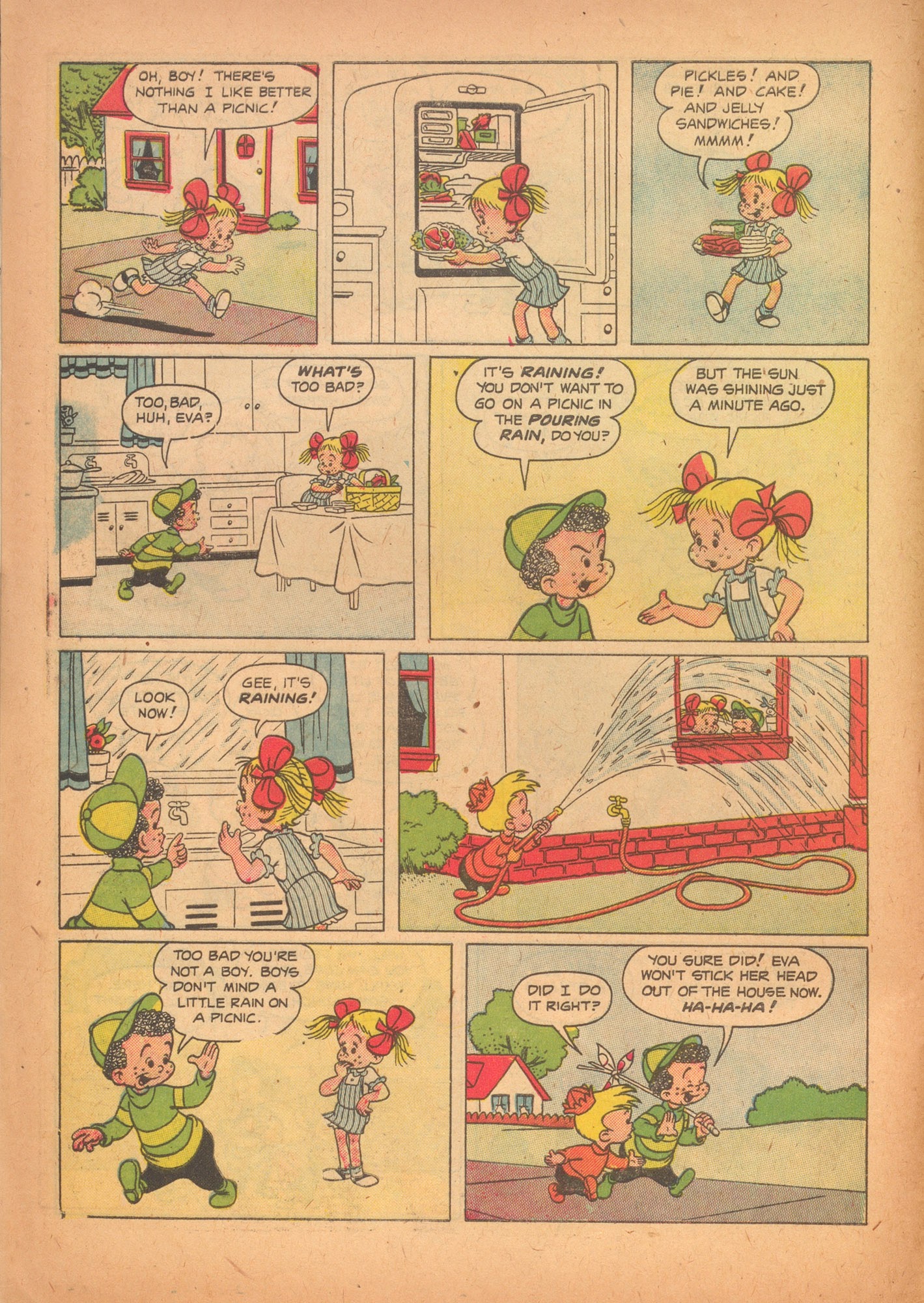 Read online Little Eva comic -  Issue #5 - 6