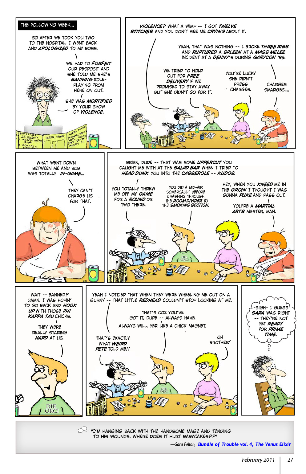 Read online Knights of the Dinner Table comic -  Issue #172 - 29
