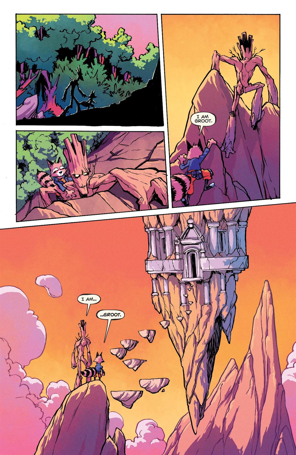 Read online Marvel-Verse: Rocket & Groot comic -  Issue # TPB - 55