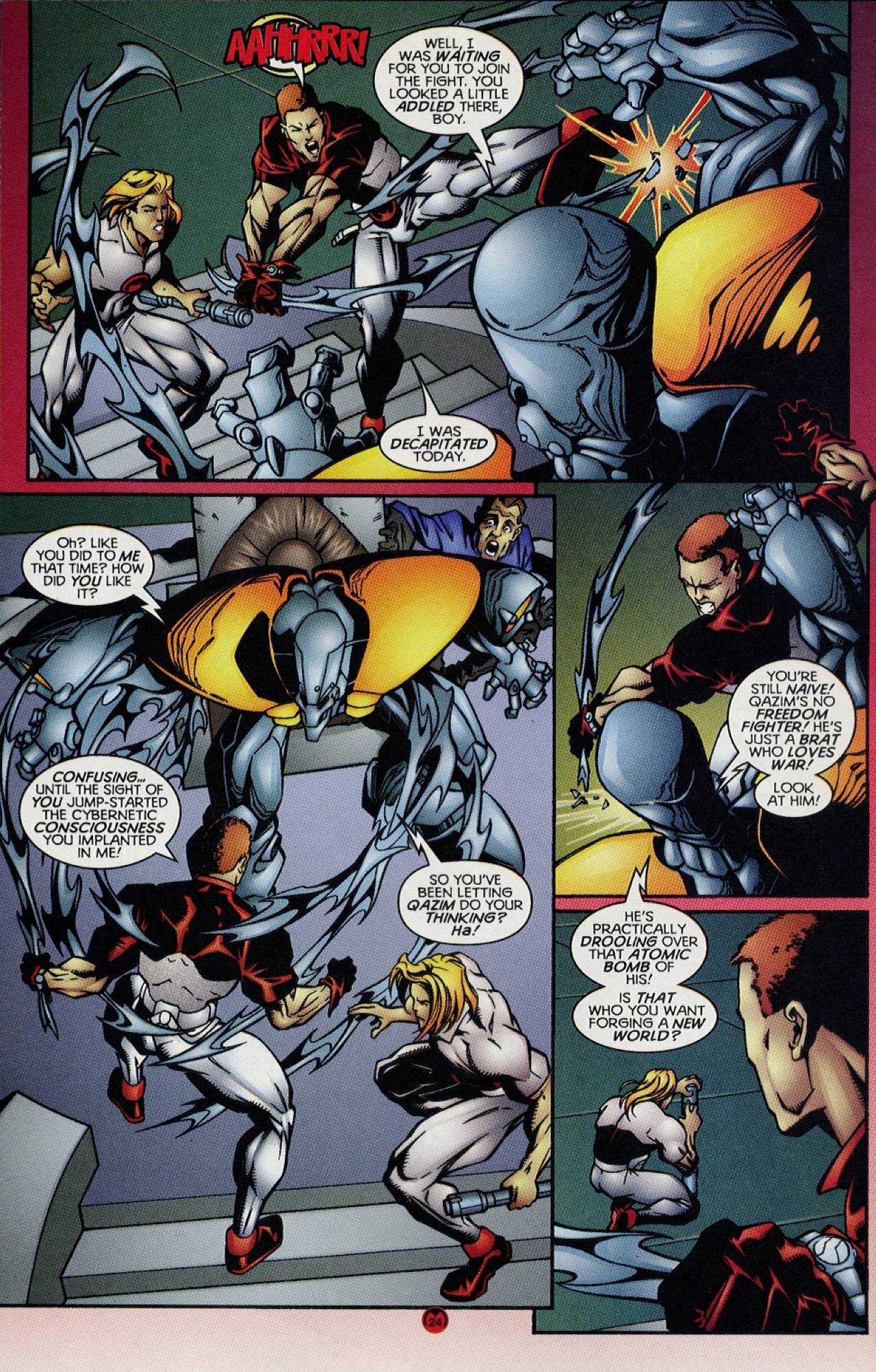 Read online Magnus Robot Fighter (1997) comic -  Issue #12 - 19