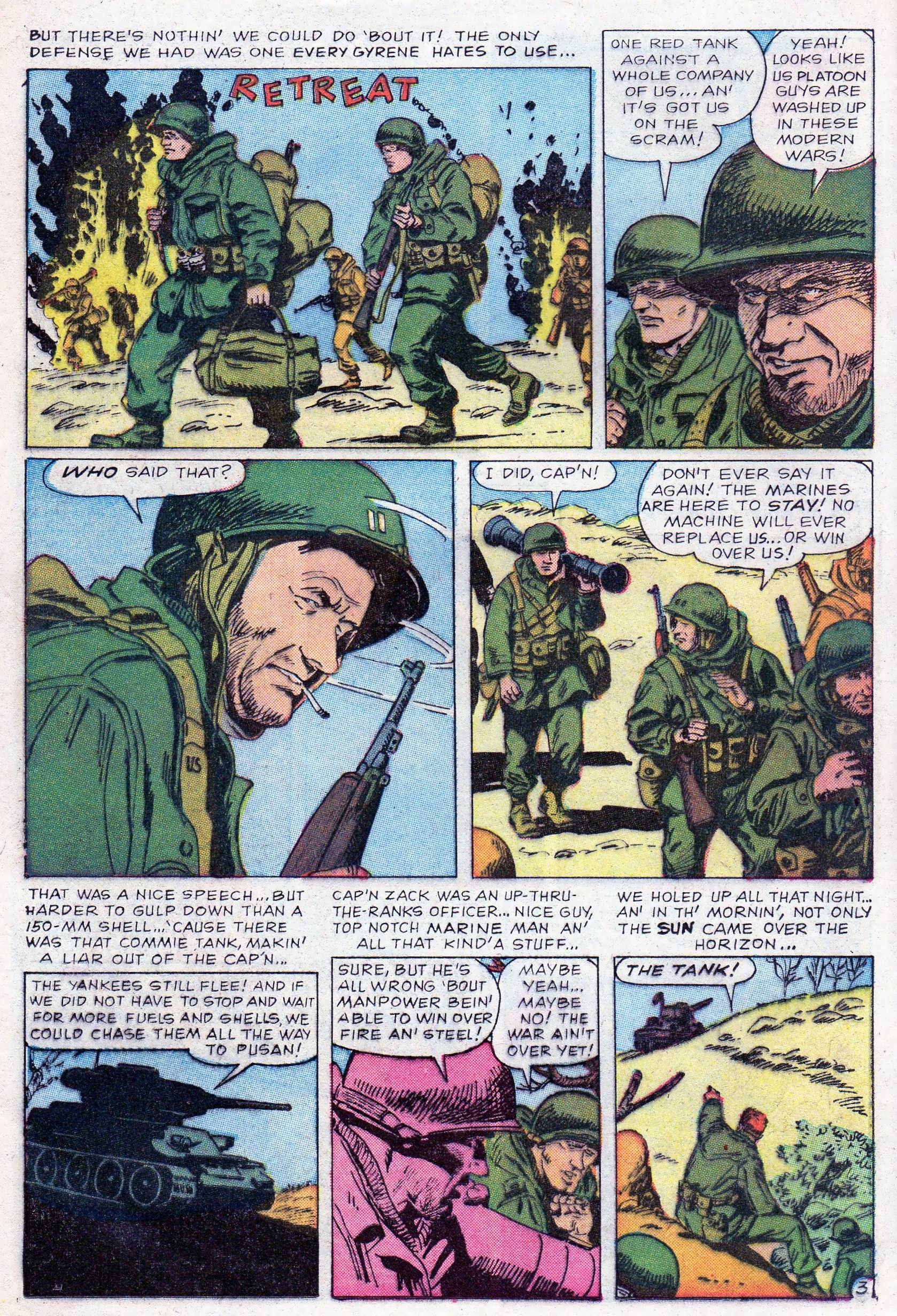 Read online Marines in Battle comic -  Issue #25 - 12