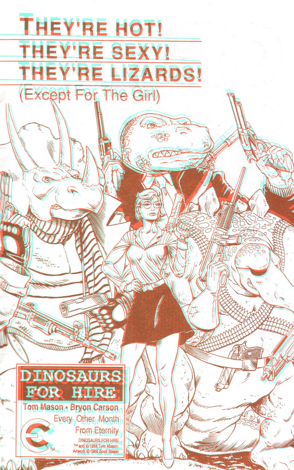 Read online Dinosaurs For Hire 3-D comic -  Issue # Full - 31
