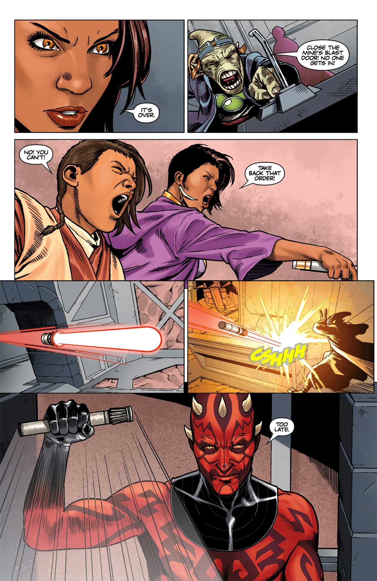 Read online Star Wars: Darth Maul - Death Sentence comic -  Issue #4 - 9