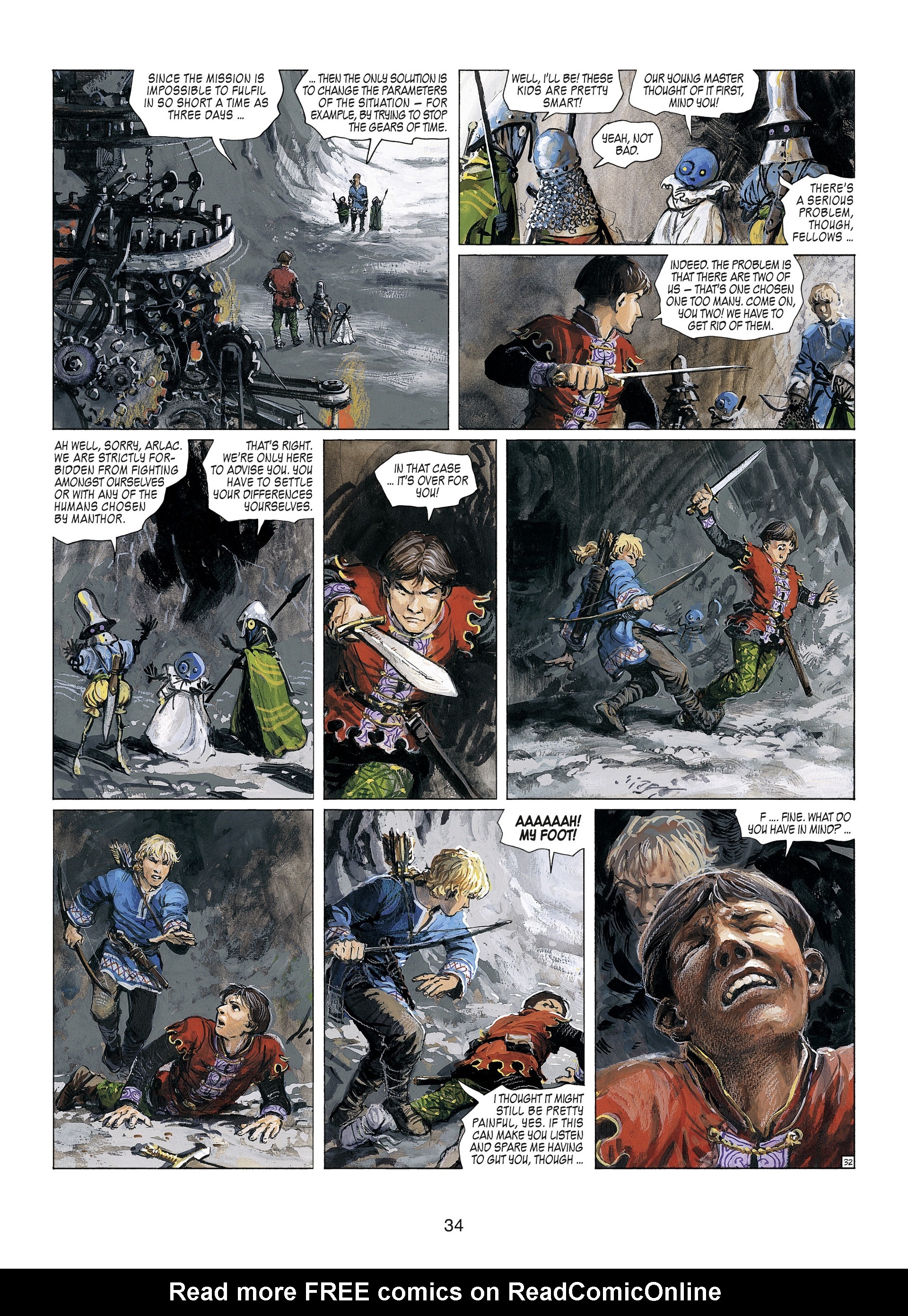 Read online Thorgal comic -  Issue #23 - 36