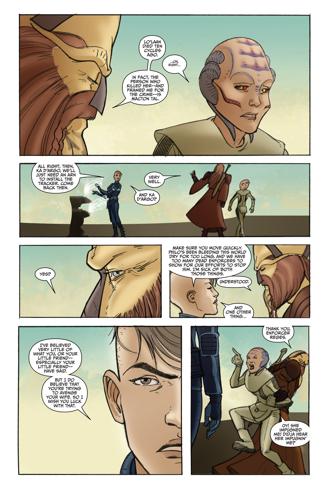 Read online Farscape: D'Argo's Quest comic -  Issue #3 - 8