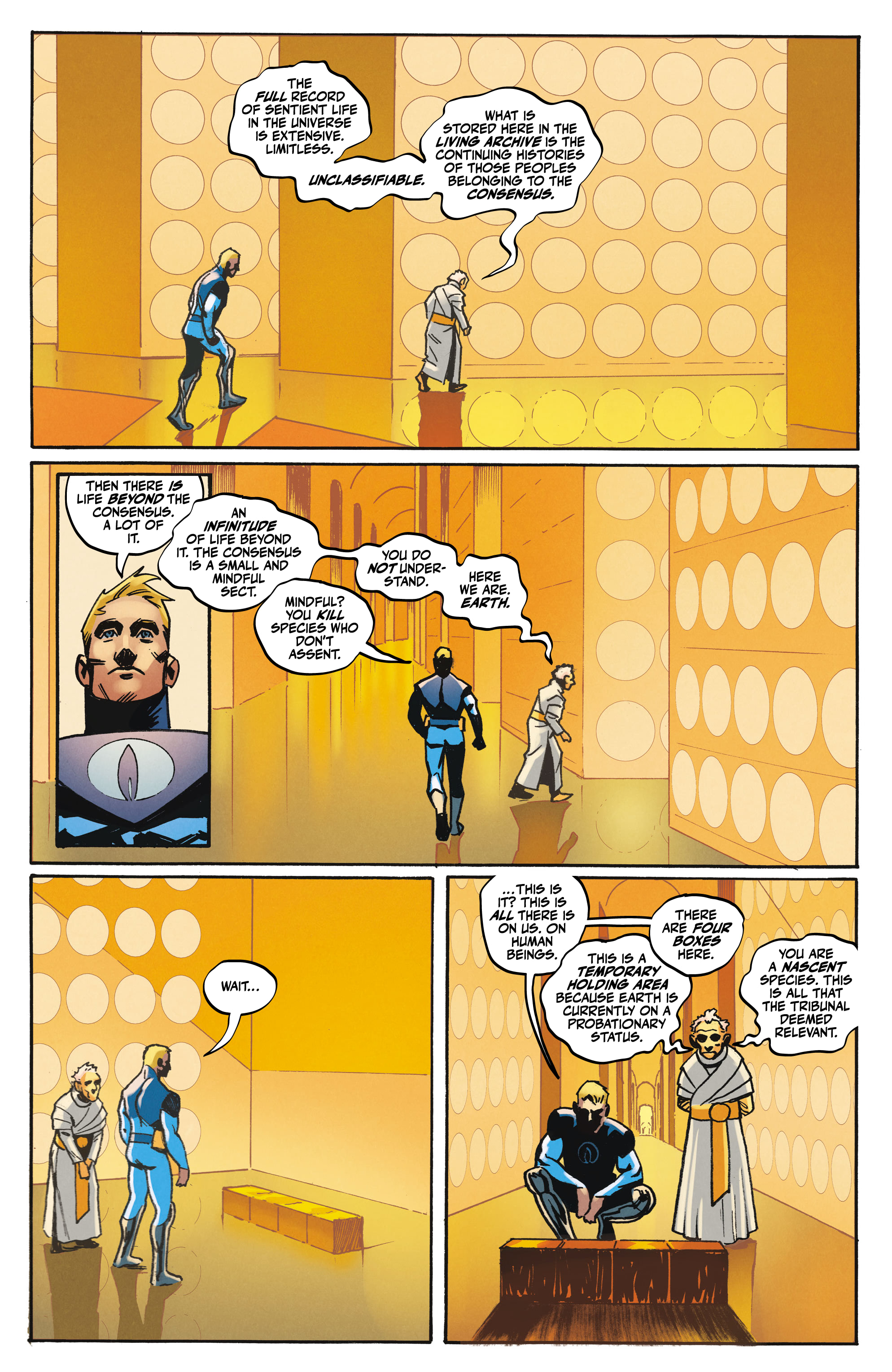 Read online The Blue Flame comic -  Issue #2 - 17