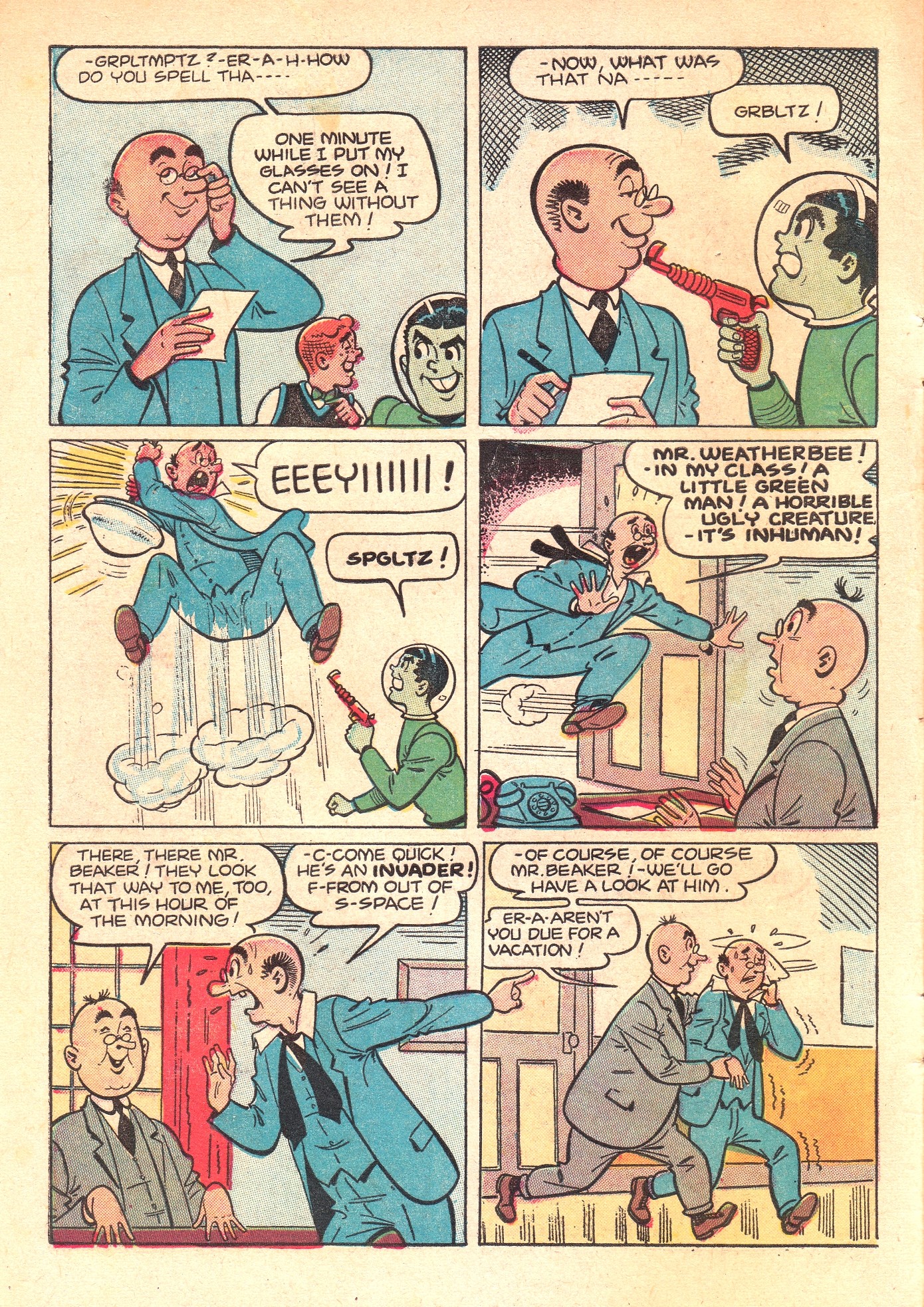 Read online Archie's Rival Reggie comic -  Issue #11 - 4