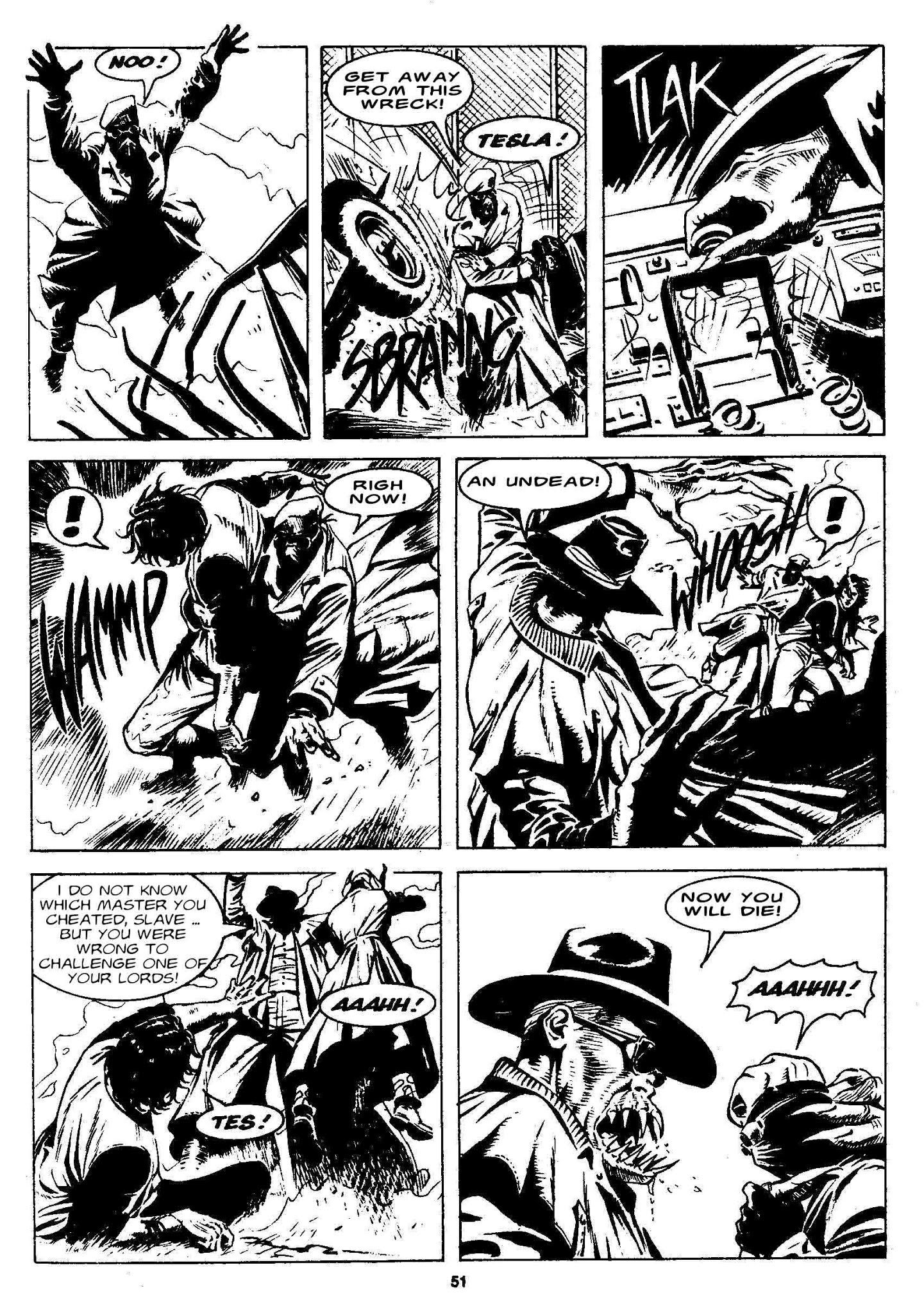 Read online Dampyr (2000) comic -  Issue #7 - 52