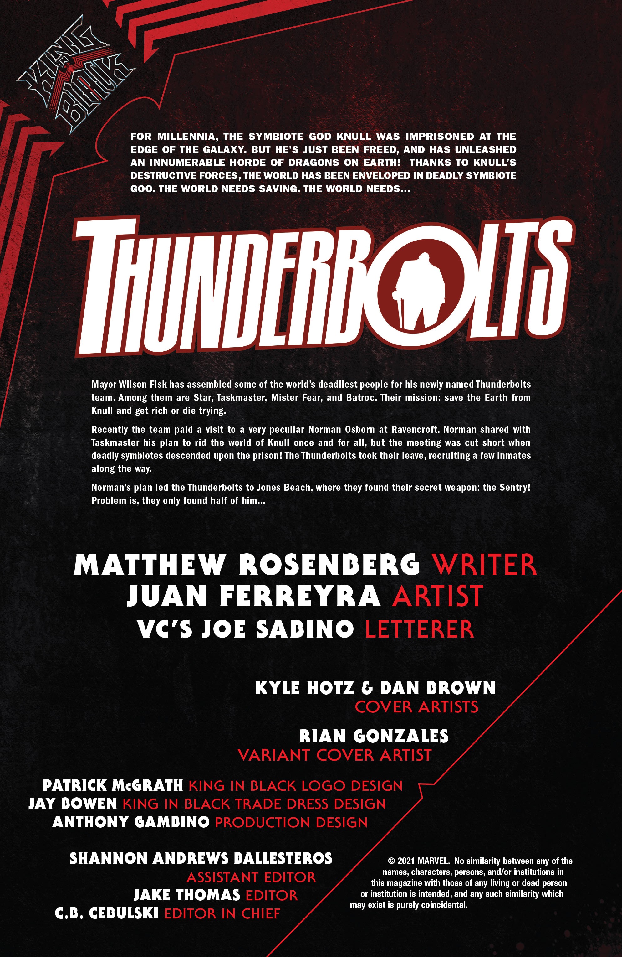 Read online King In Black: Thunderbolts comic -  Issue #3 - 2