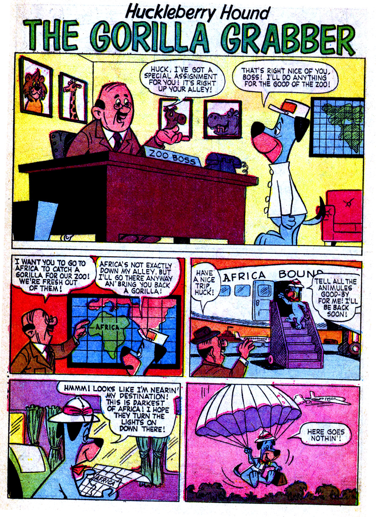 Read online Huckleberry Hound (1960) comic -  Issue #38 - 12
