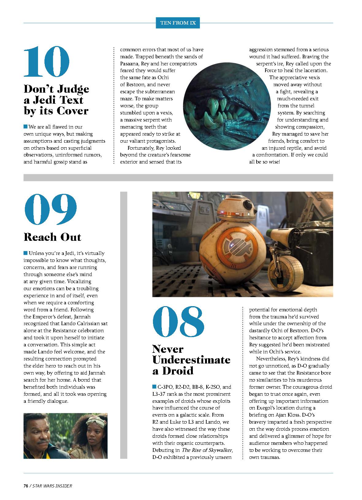 Read online Star Wars Insider Special Edition: Souvenir Edition 2022 comic -  Issue # TPB - 76