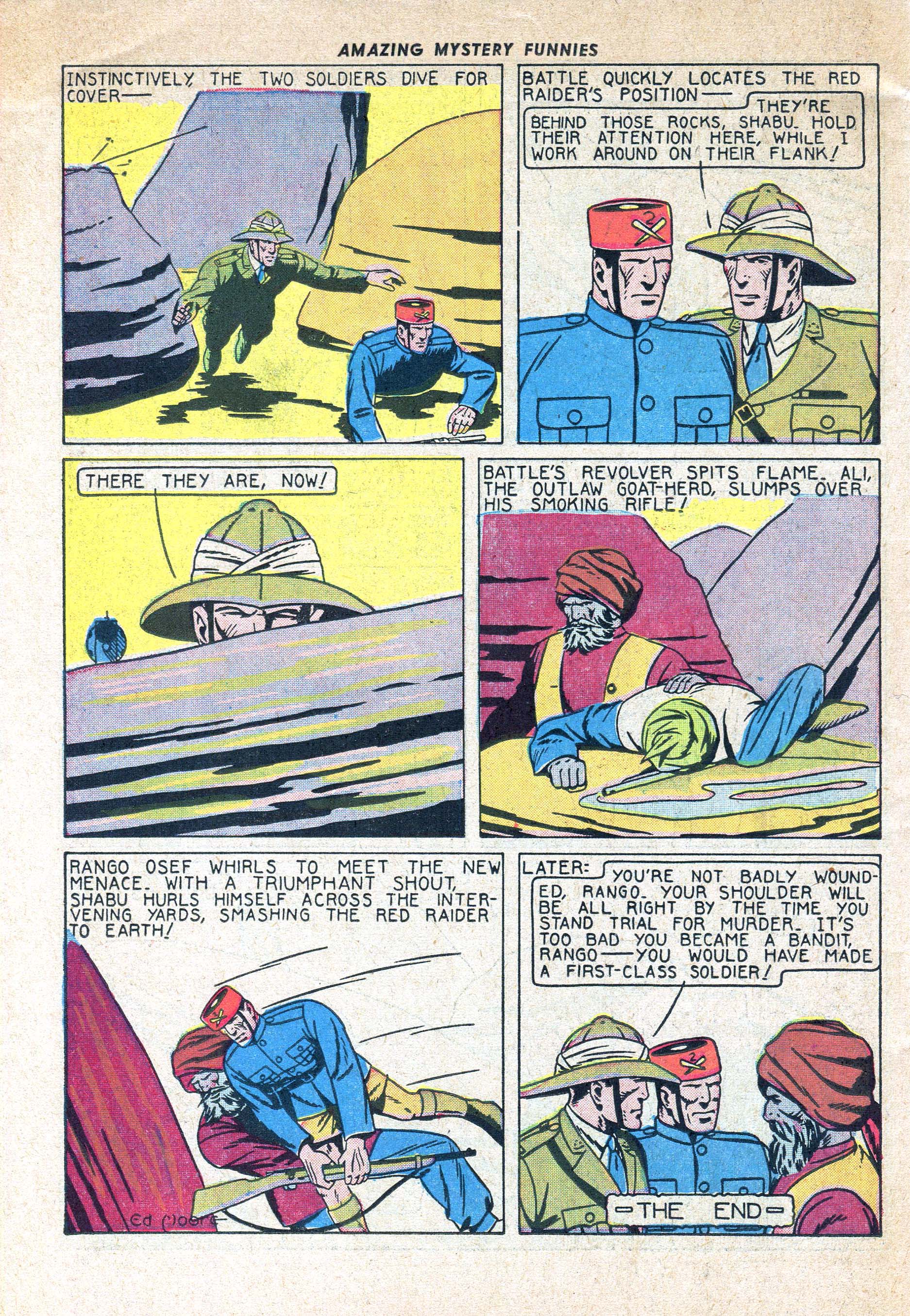 Read online Amazing Mystery Funnies comic -  Issue #2 - 48