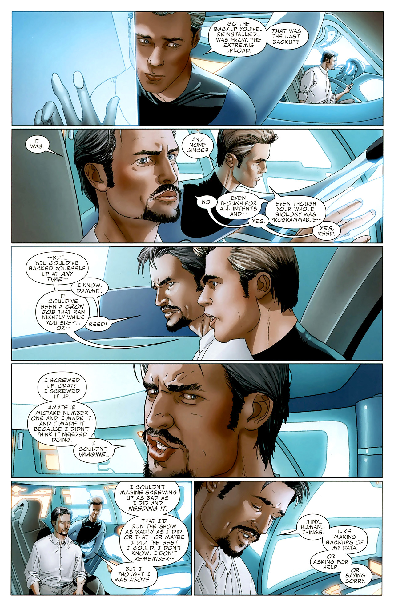 Read online The Invincible Iron Man (2008) comic -  Issue #25 - 26