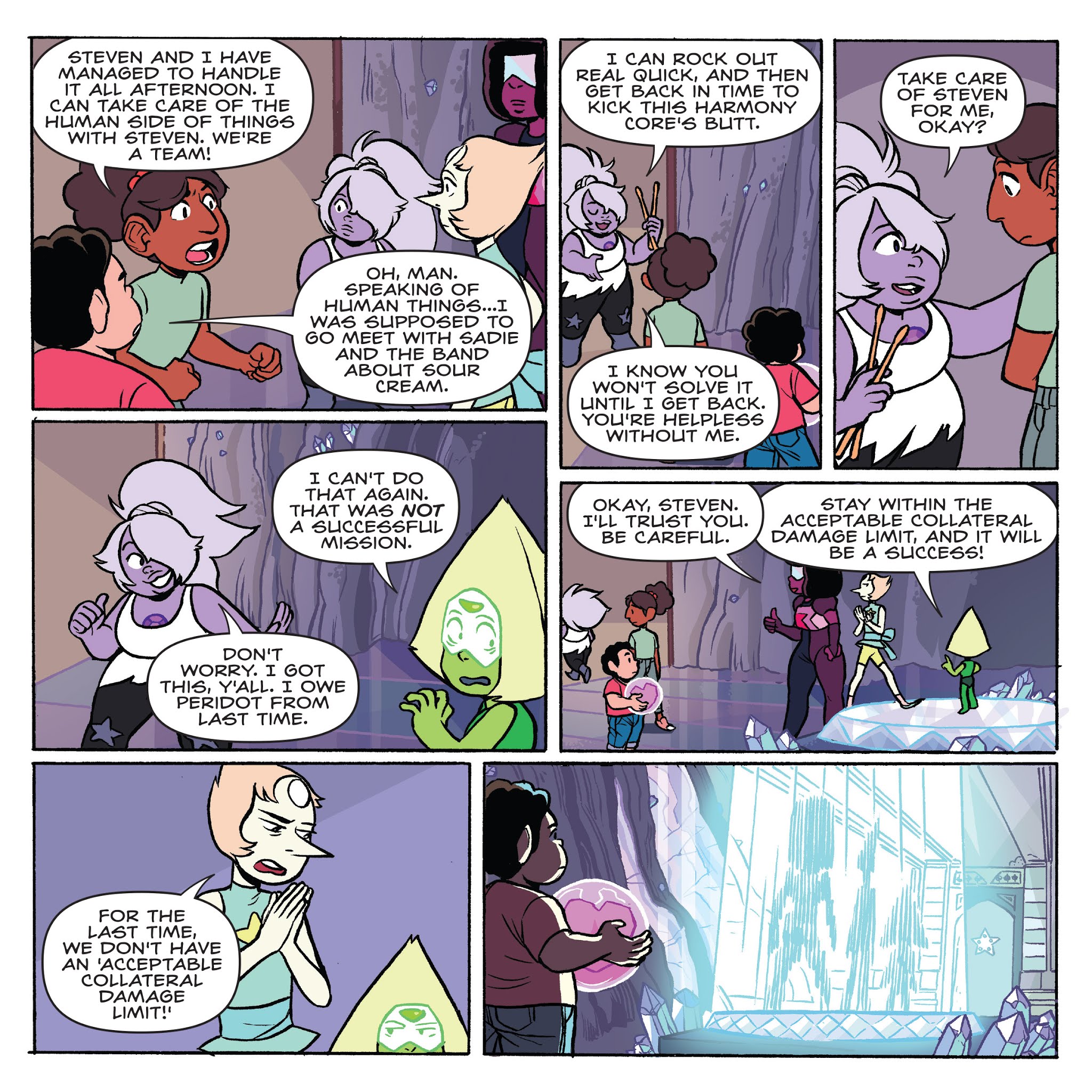 Read online Steven Universe: Harmony comic -  Issue #2 - 11