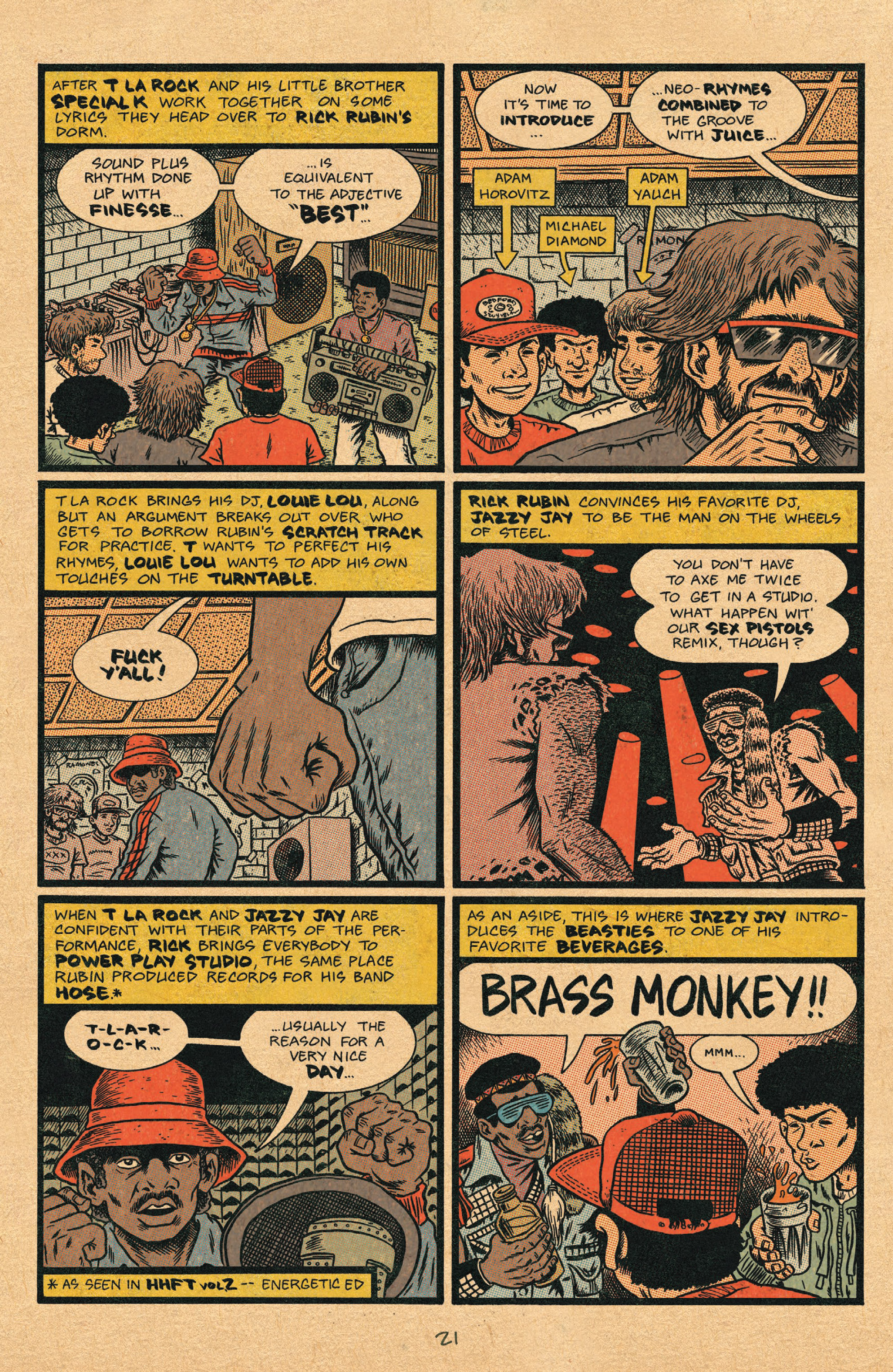 Read online Hip Hop Family Tree (2015) comic -  Issue #10 - 22