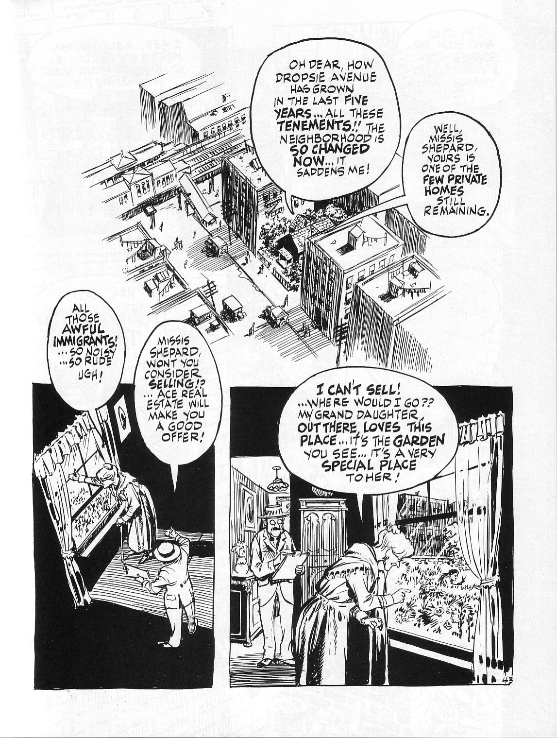 Read online Dropsie Avenue, The Neighborhood comic -  Issue # Full - 45